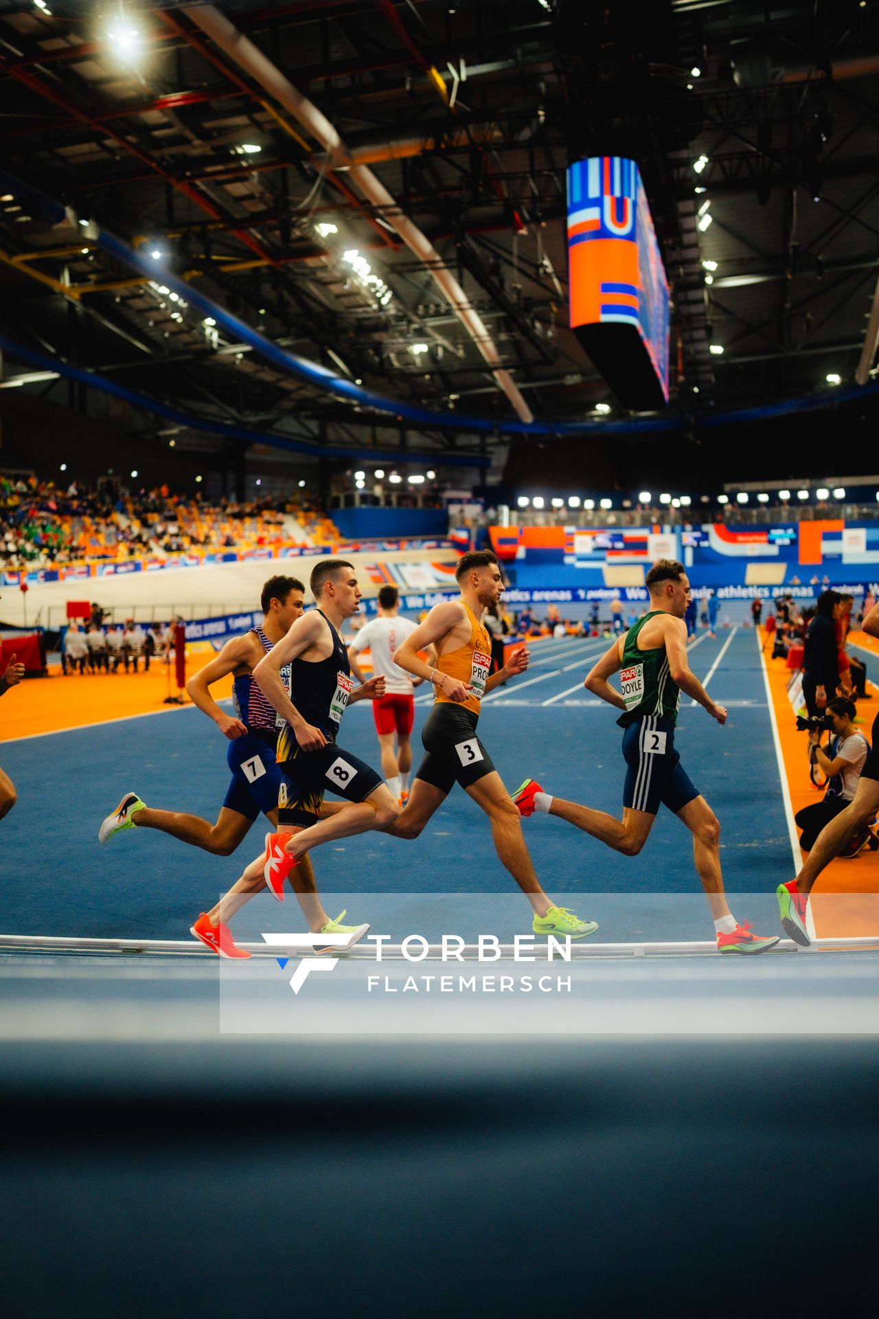 Marius PROBST (GER/Germany) during the European Athletics Indoor Championships on 06/03/2025 at the Omnisport Arena in Apeldoorn