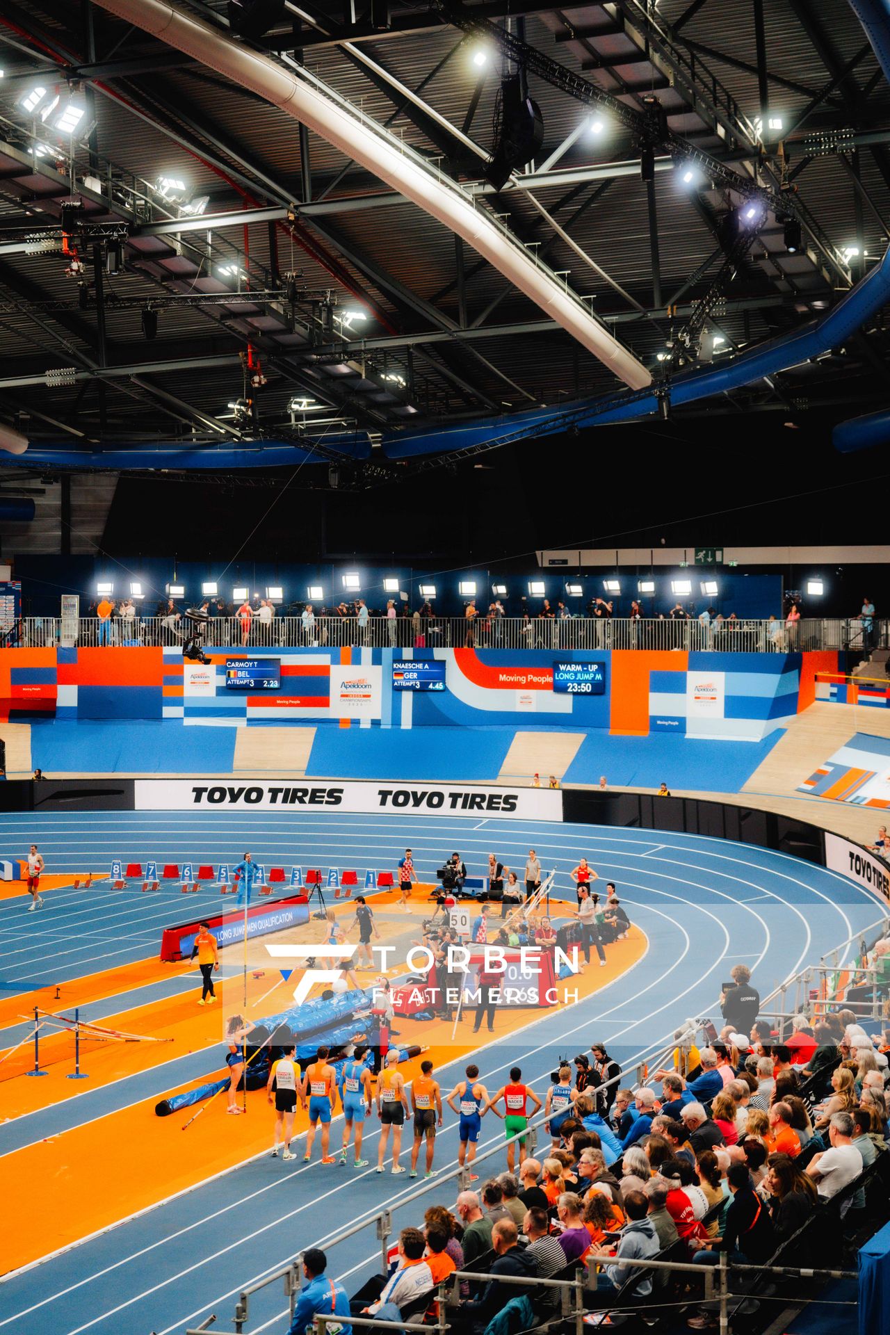 Robert FARKEN (GER) during the European Athletics Indoor Championships on 06/03/2025 at the Omnisport Arena in Apeldoorn