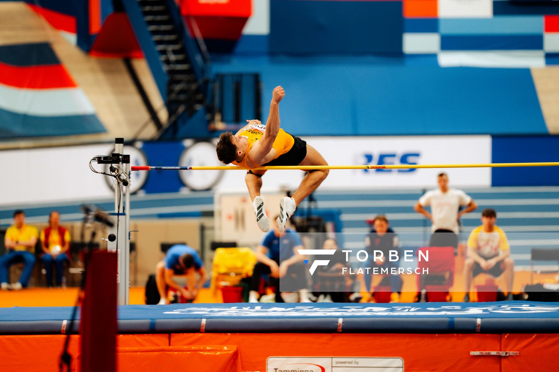 Marcel Meyer (GER/Germany) during the European Athletics Indoor Championships on 07/03/2025 at the Omnisport Arena in Apeldoorn