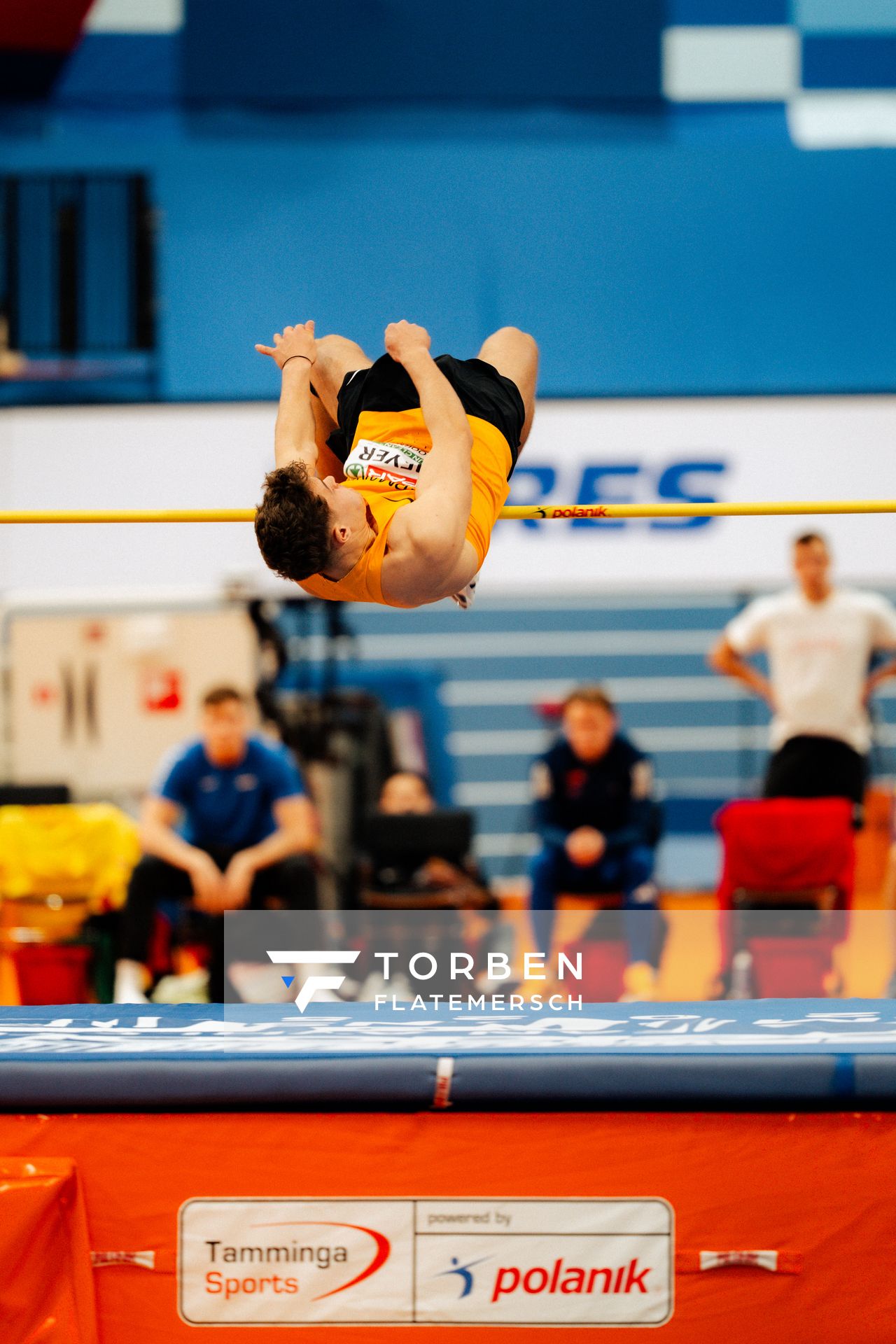 Marcel Meyer (GER/Germany) during the European Athletics Indoor Championships on 07/03/2025 at the Omnisport Arena in Apeldoorn