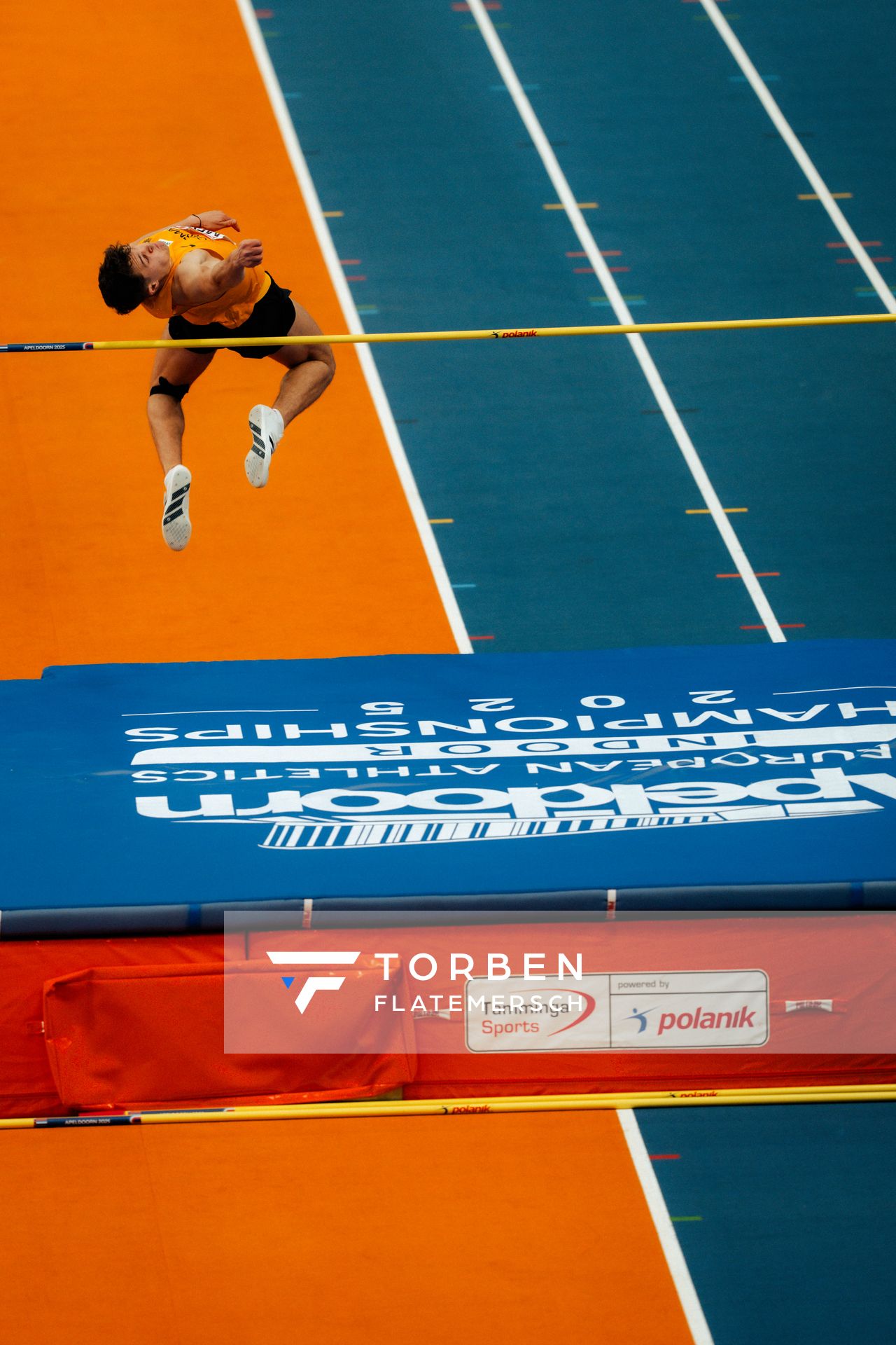 Marcel Meyer (GER/Germany) during the European Athletics Indoor Championships on 07/03/2025 at the Omnisport Arena in Apeldoorn