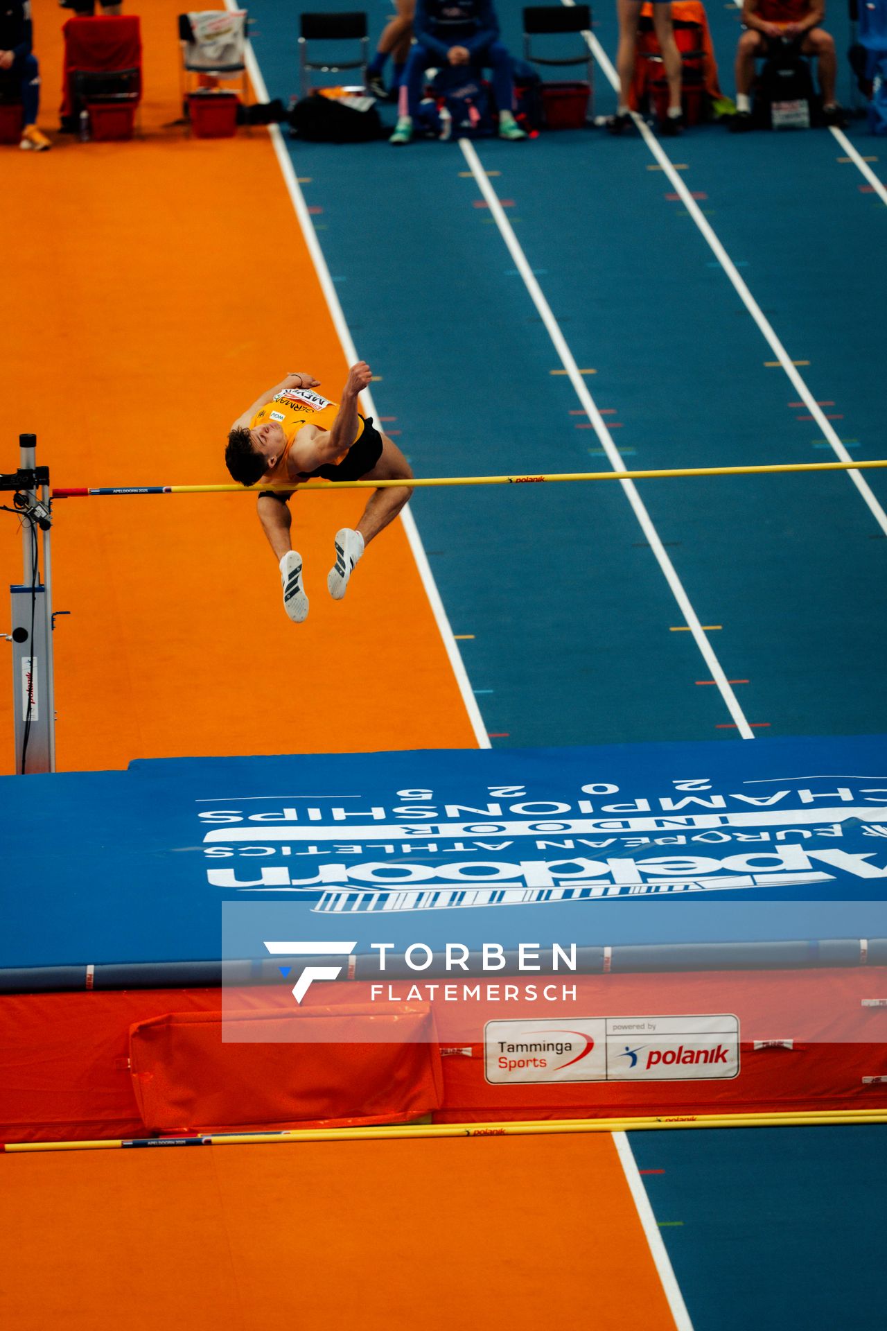 Marcel Meyer (GER/Germany) during the European Athletics Indoor Championships on 07/03/2025 at the Omnisport Arena in Apeldoorn