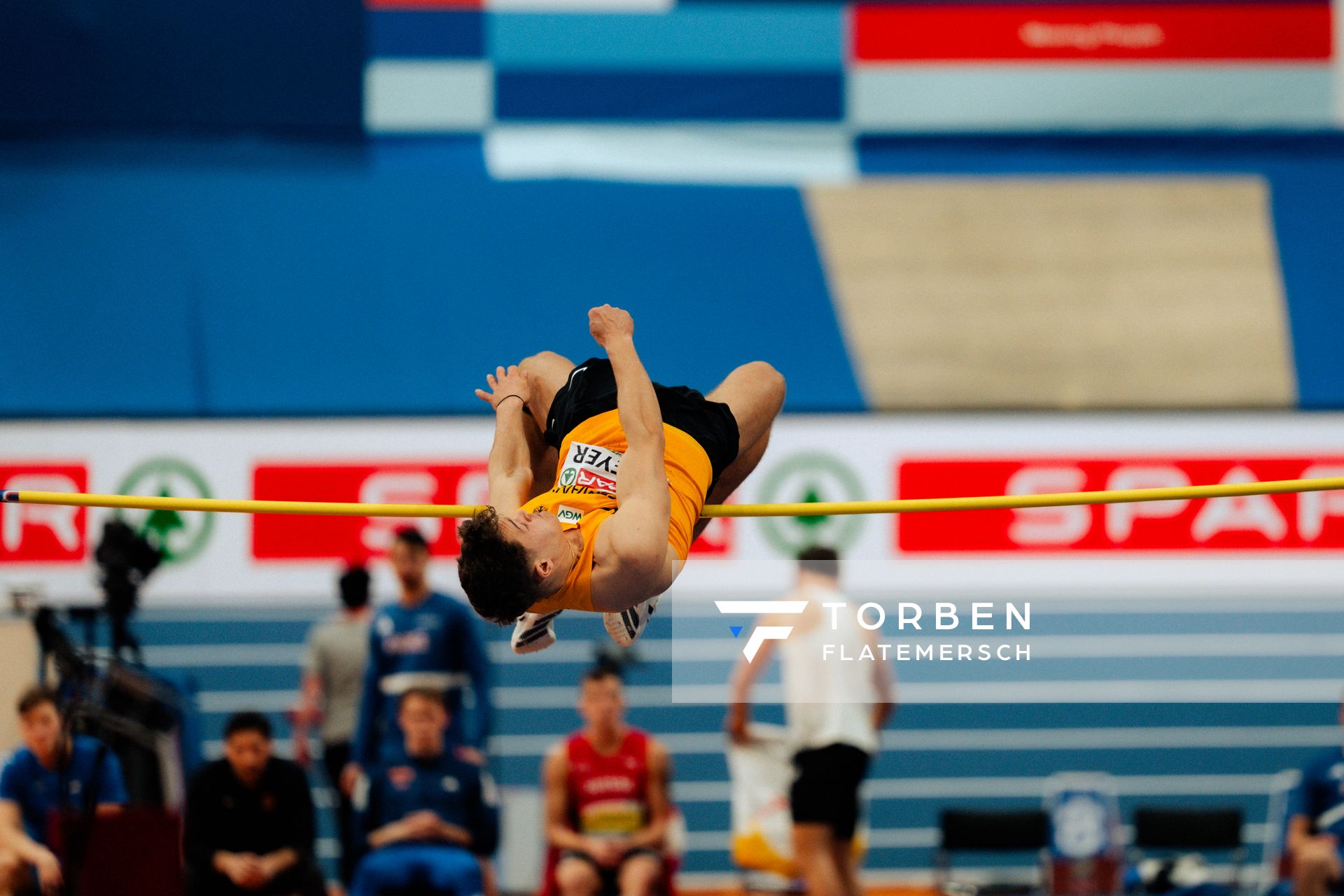 Marcel Meyer (GER) during the European Athletics Indoor Championships on 07/03/2025 at the Omnisport Arena in Apeldoorn