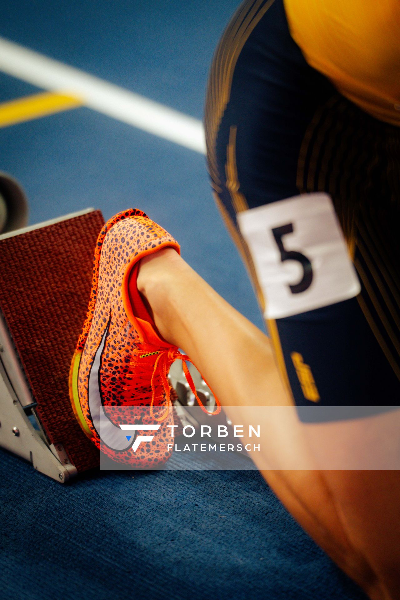 Spikes during the European Athletics Indoor Championships on 07/03/2025 at the Omnisport Arena in Apeldoorn