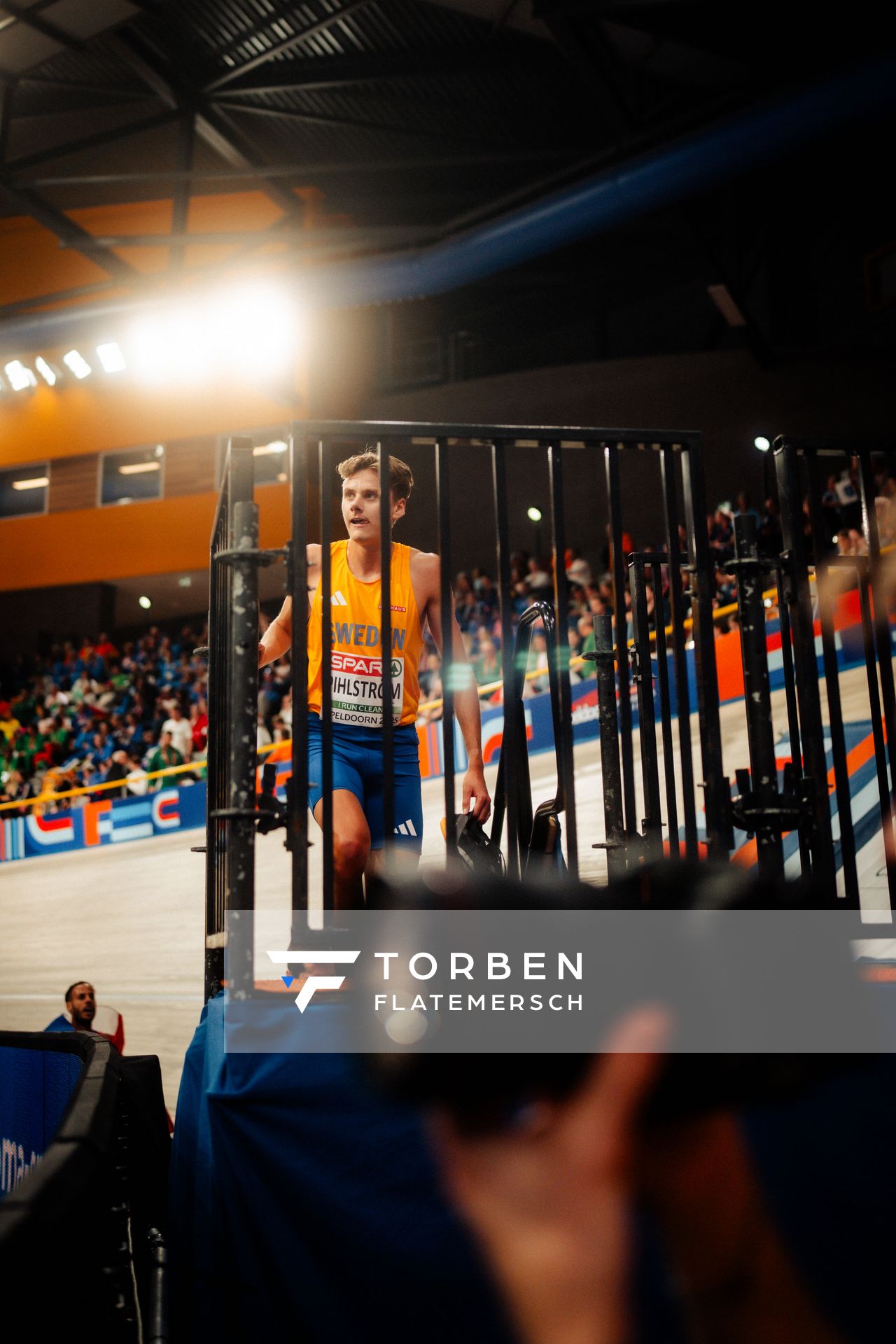 Samuel PIHLSTRÖM (SWE) during the European Athletics Indoor Championships on 07/03/2025 at the Omnisport Arena in Apeldoorn