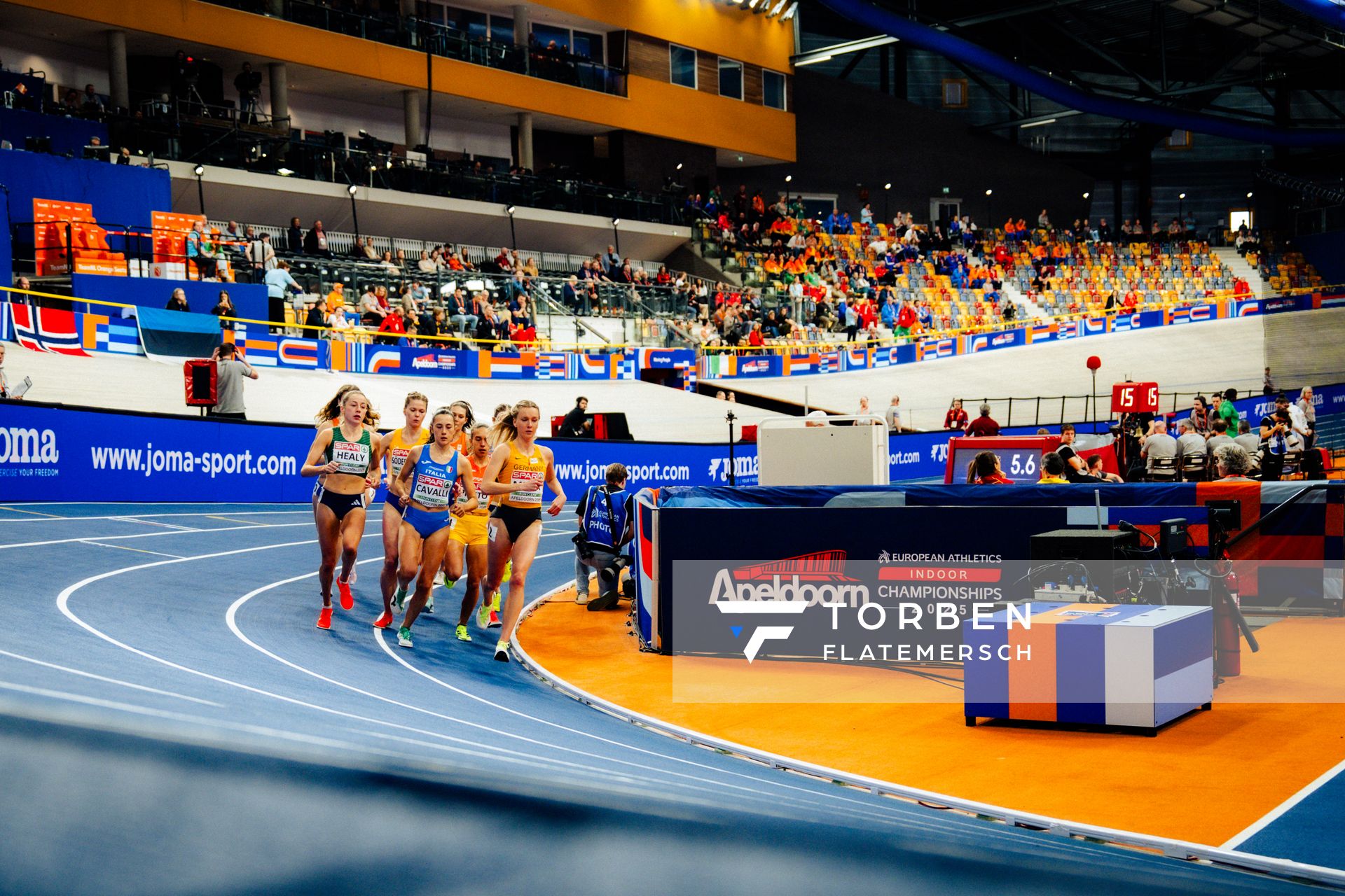 Lea Meyer (GER/Germany) during the European Athletics Indoor Championships on 08/03/2025 at the Omnisport Arena in Apeldoorn