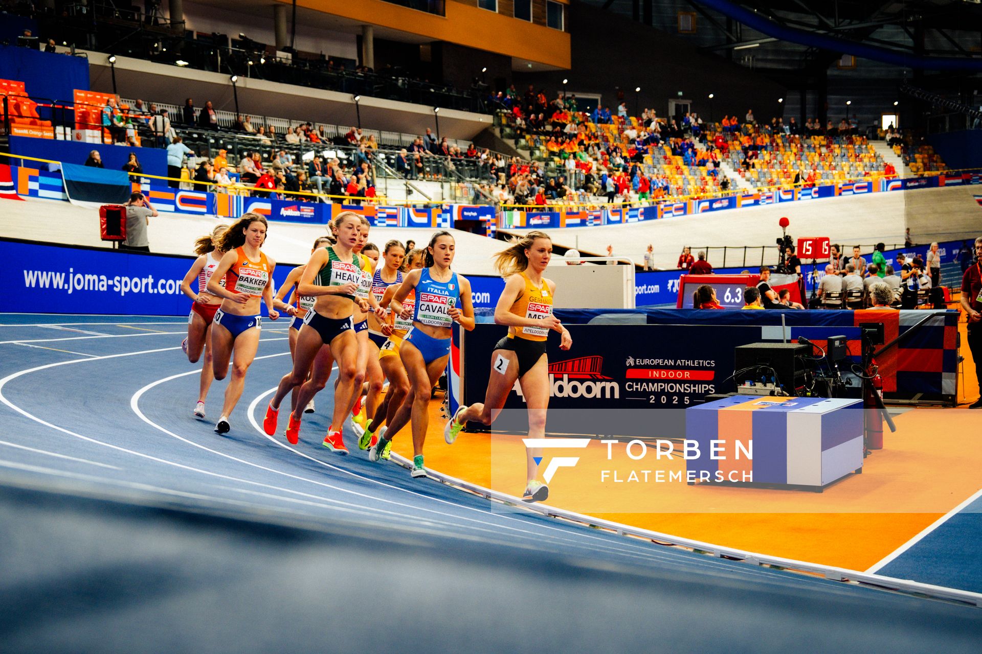 Lea Meyer (GER/Germany) during the European Athletics Indoor Championships on 08/03/2025 at the Omnisport Arena in Apeldoorn