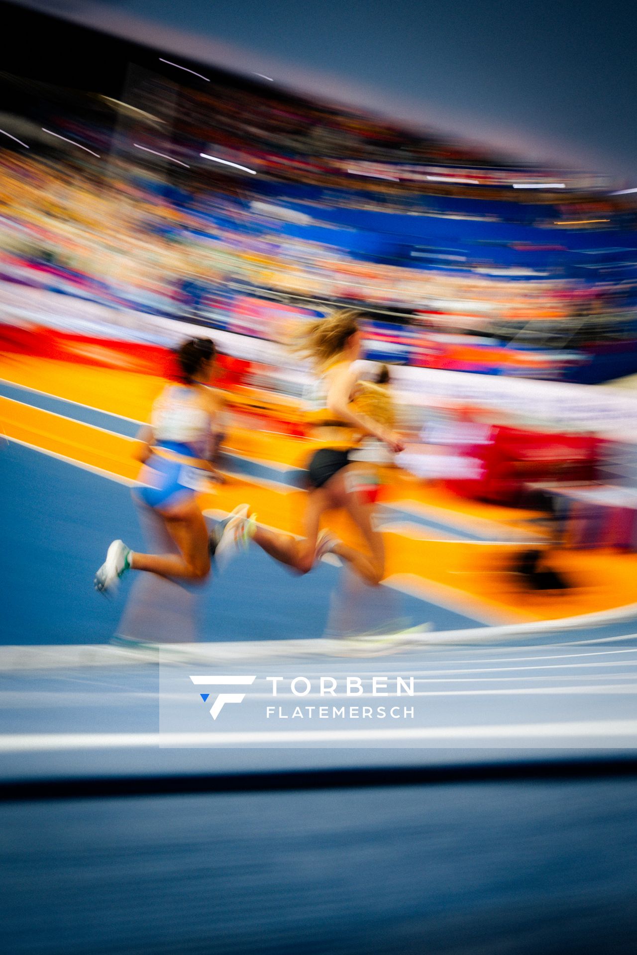 Lea Meyer (GER/Germany) during the European Athletics Indoor Championships on 08/03/2025 at the Omnisport Arena in Apeldoorn