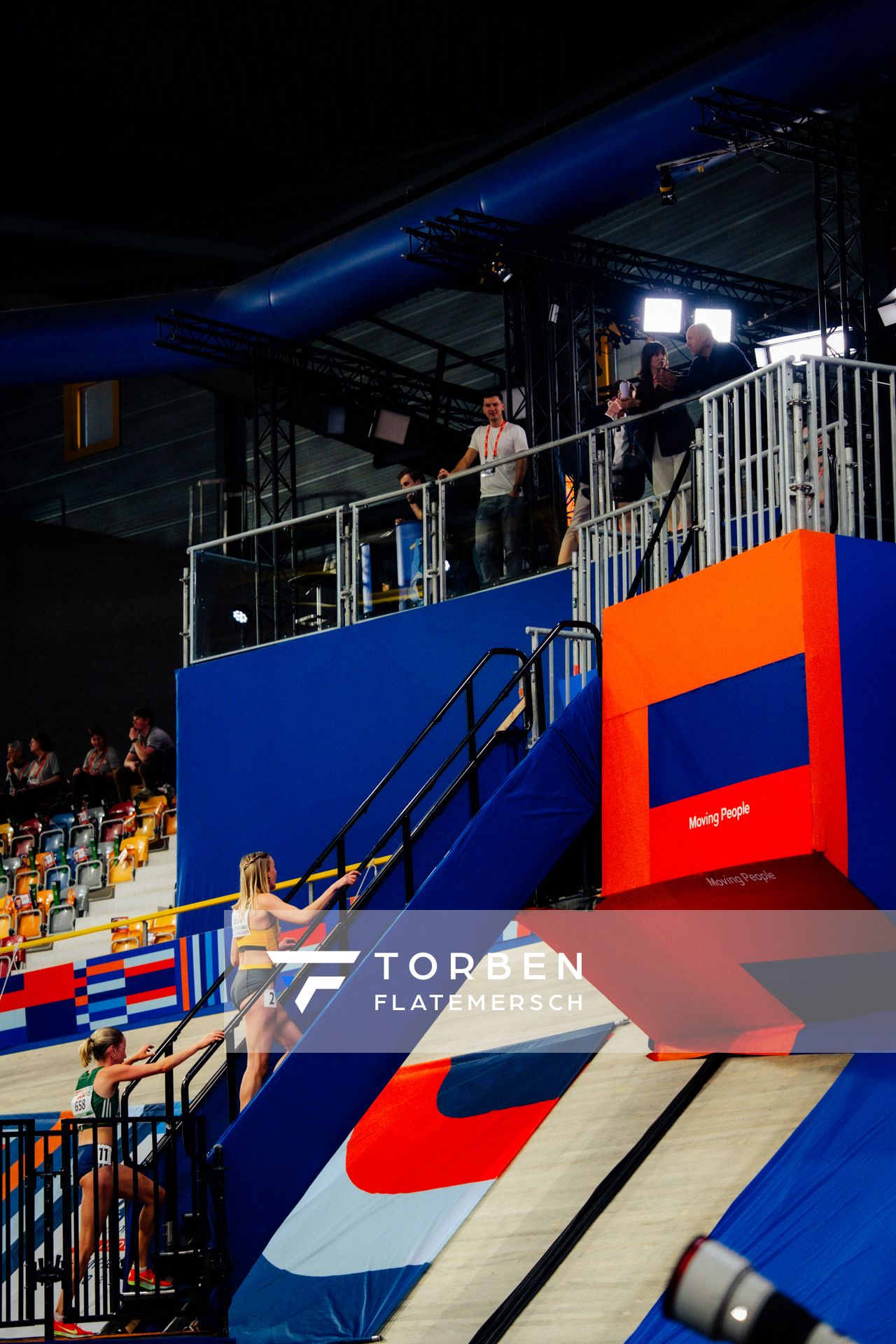 Lea Meyer (GER/Germany) during the European Athletics Indoor Championships on 08/03/2025 at the Omnisport Arena in Apeldoorn