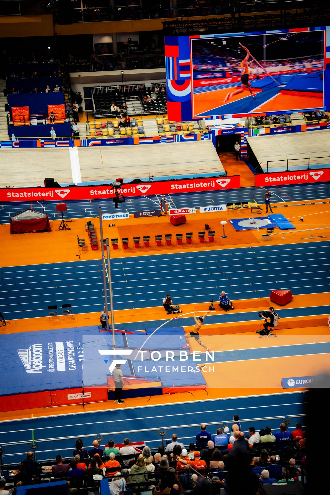 Marcel MEYER (GER/Germany) during the European Athletics Indoor Championships on 08/03/2025 at the Omnisport Arena in Apeldoorn