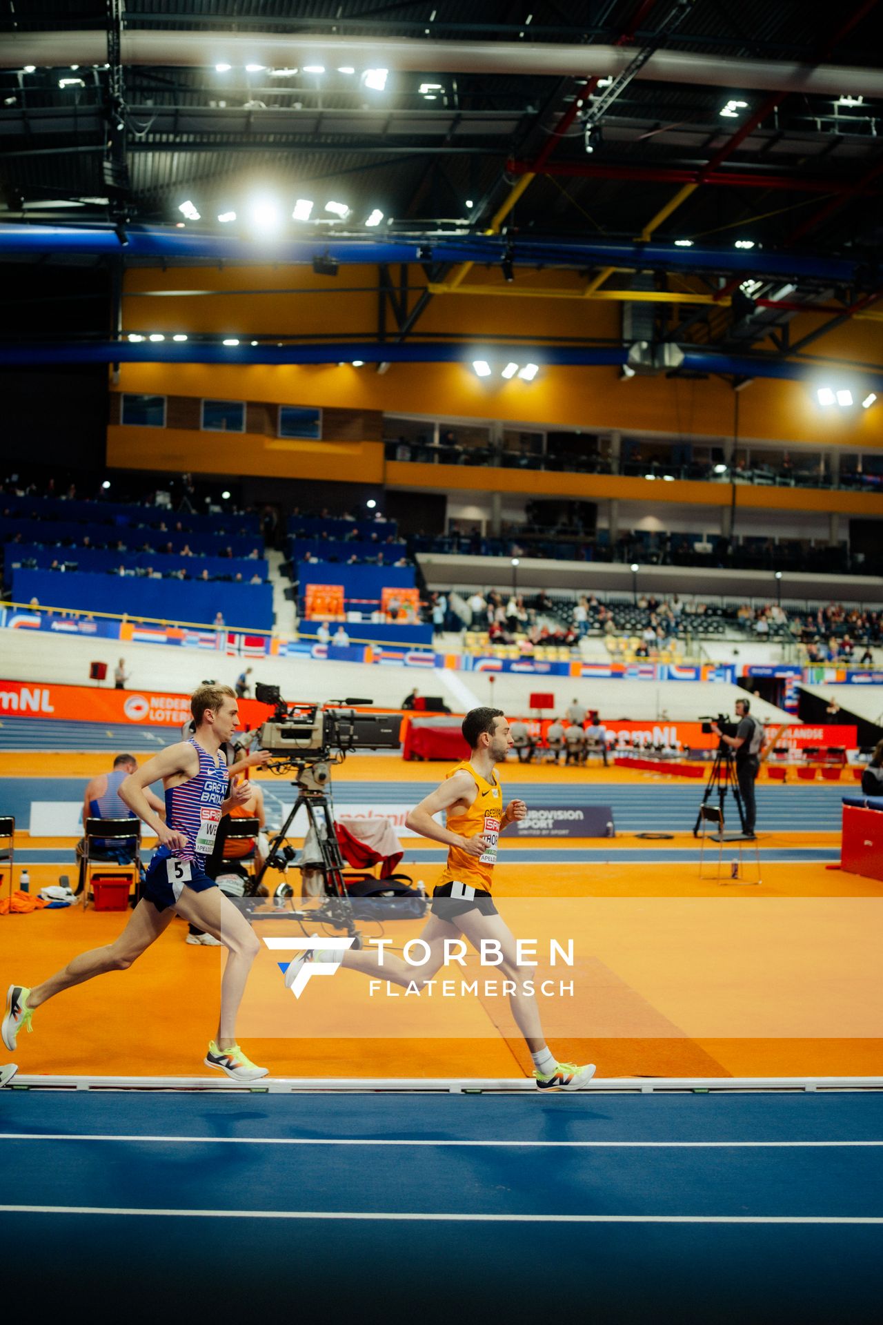 Maximilian Thorwirth (GER/Germany) during the European Athletics Indoor Championships on 08/03/2025 at the Omnisport Arena in Apeldoorn