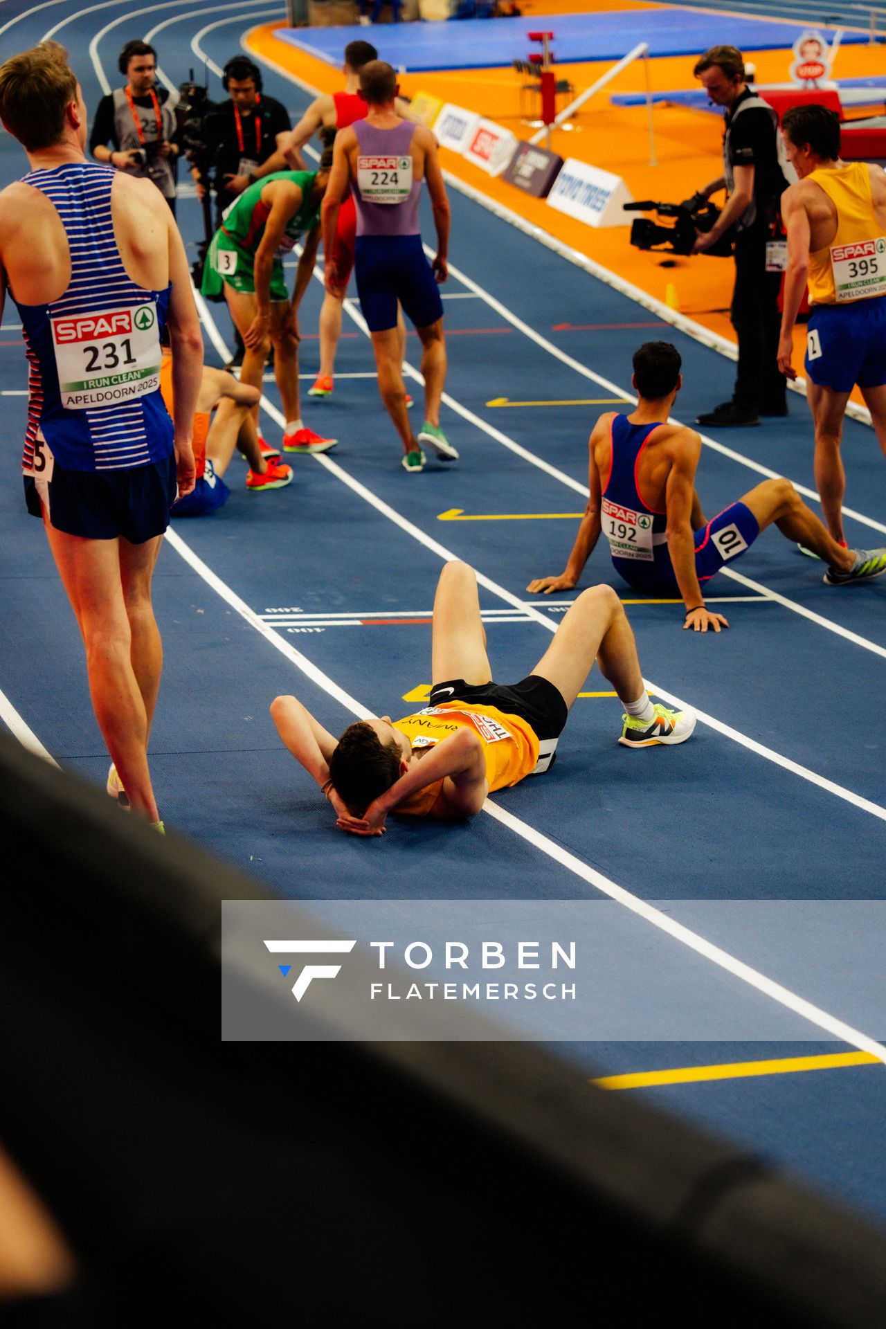 Maximilian Thorwirth (GER/Germany) during the European Athletics Indoor Championships on 08/03/2025 at the Omnisport Arena in Apeldoorn