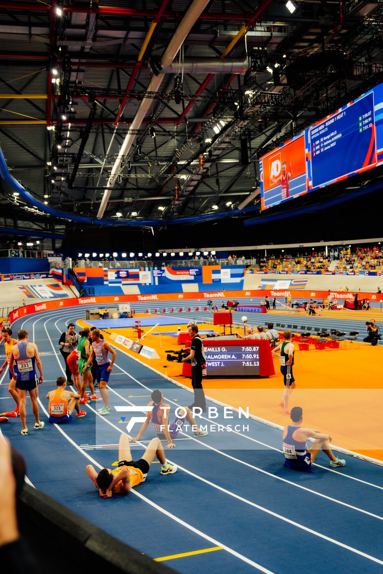 Maximilian Thorwirth (GER/Germany) during the European Athletics Indoor Championships on 08/03/2025 at the Omnisport Arena in Apeldoorn