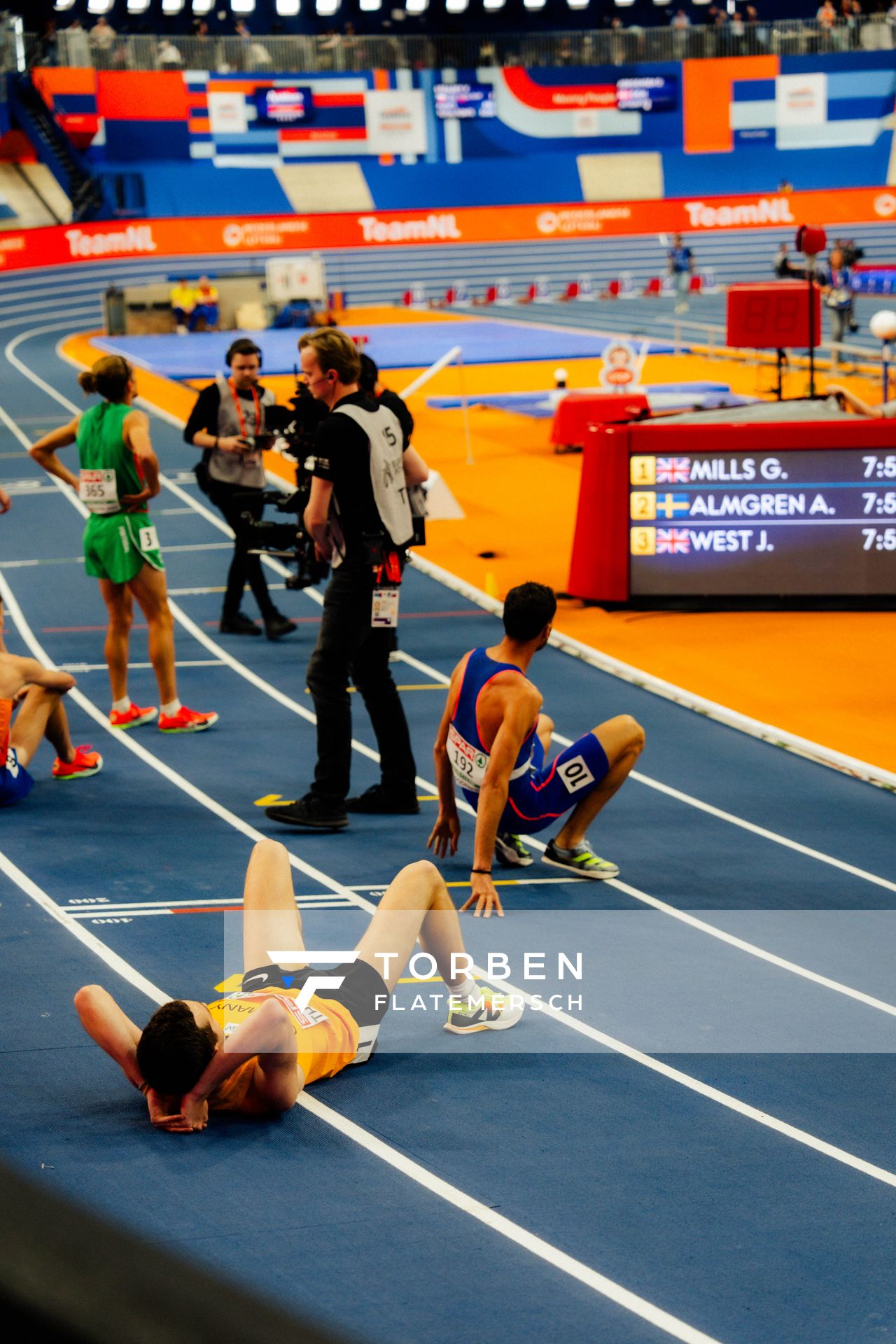 Maximilian Thorwirth (GER/Germany) during the European Athletics Indoor Championships on 08/03/2025 at the Omnisport Arena in Apeldoorn