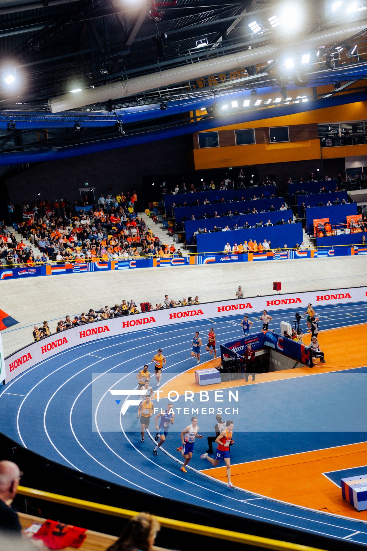 Marcel MEYER (GER/Germany) during the European Athletics Indoor Championships on 08/03/2025 at the Omnisport Arena in Apeldoorn