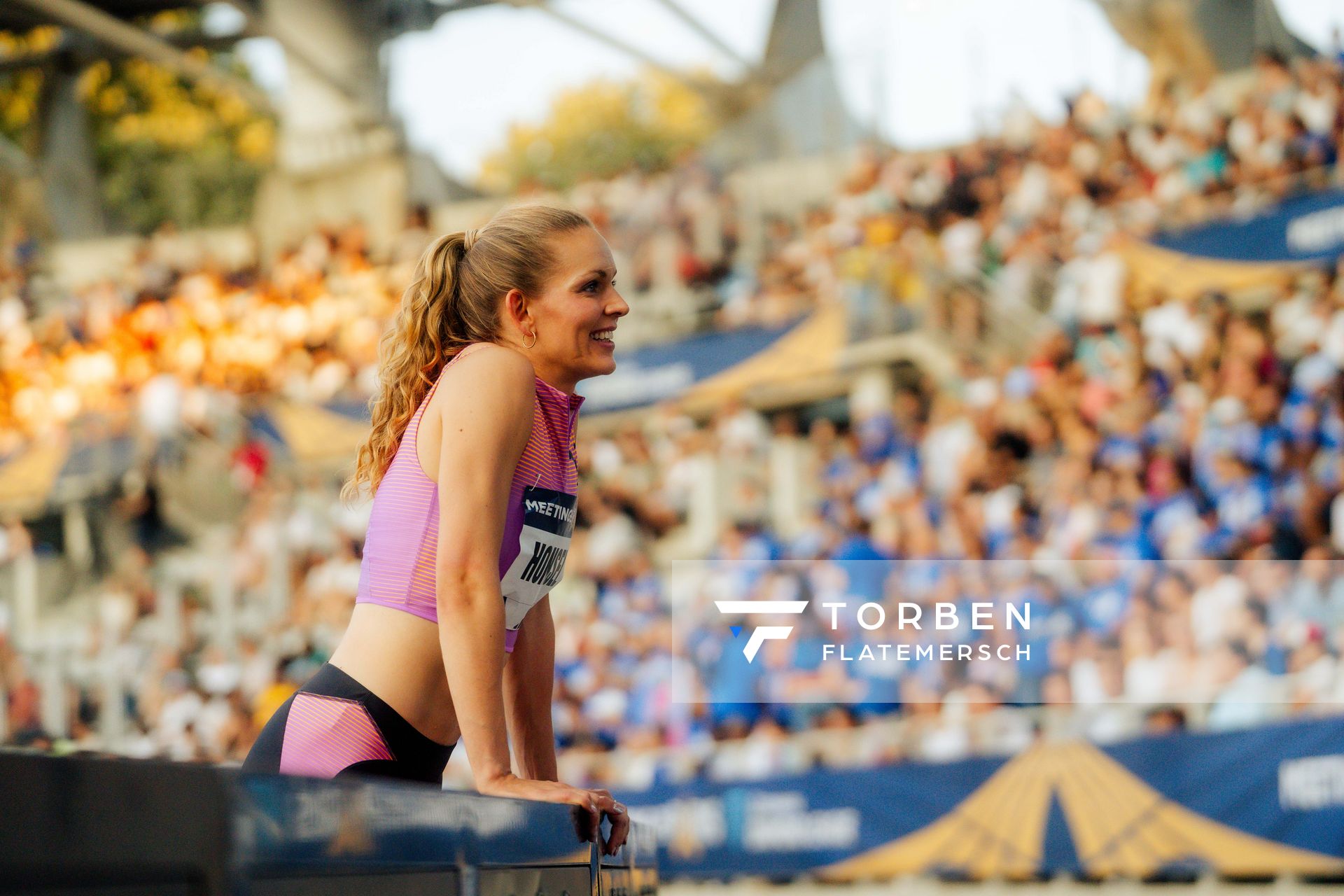 Christina Honsel (Germany) during the High Jump at the Wanda Diamond League MEETING de Paris on 20/06/2025 in Paris