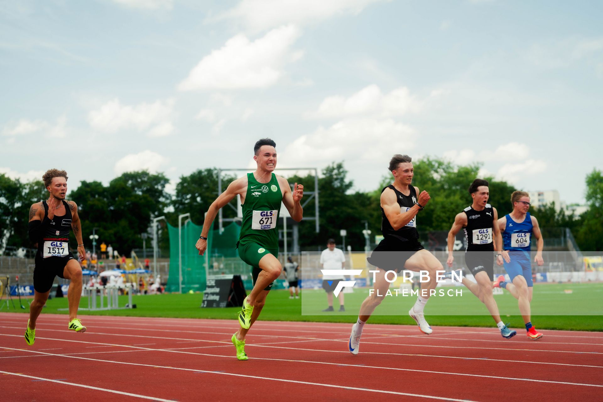 Tobias Morawietz (VfL Wolfsburg) waehrend der U16-/U23-DM am 05.07.2025 im Donaustadion in Ulm