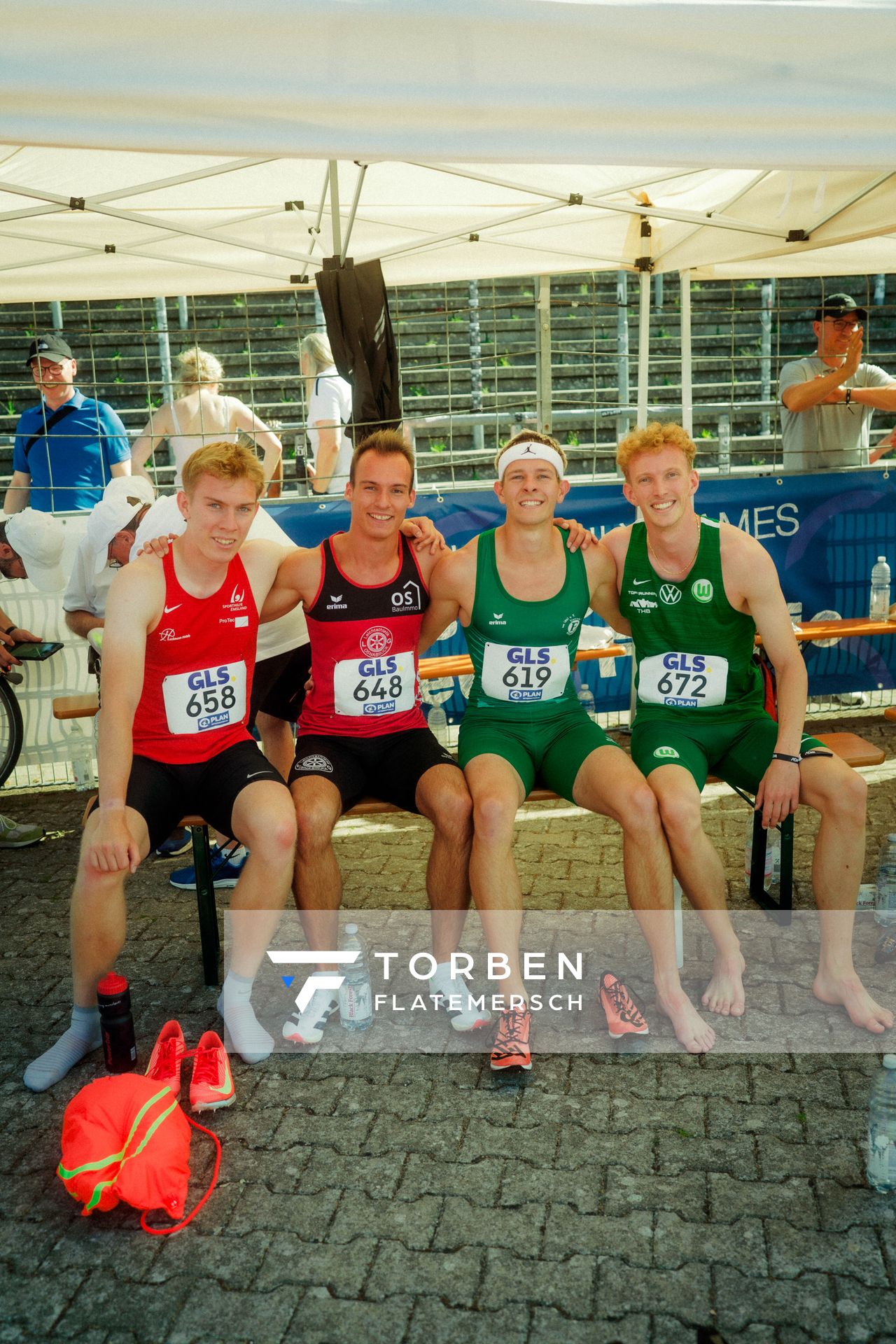 waehrend der U16-/U23-DM am 05.07.2025 im Donaustadion in Ulm