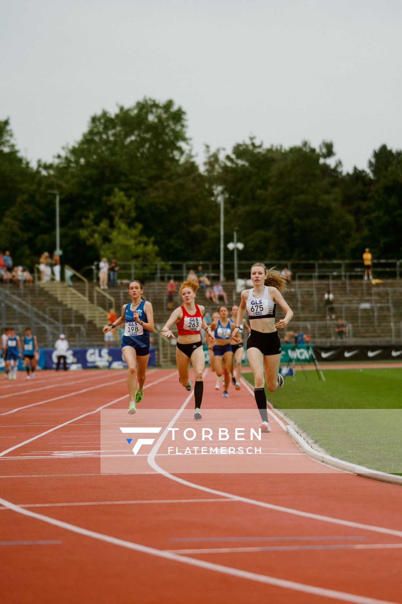 Valerie Fehlandt (LAV Zeven) waehrend der U16-/U23-DM am 06.07.2025 im Donaustadion in Ulm