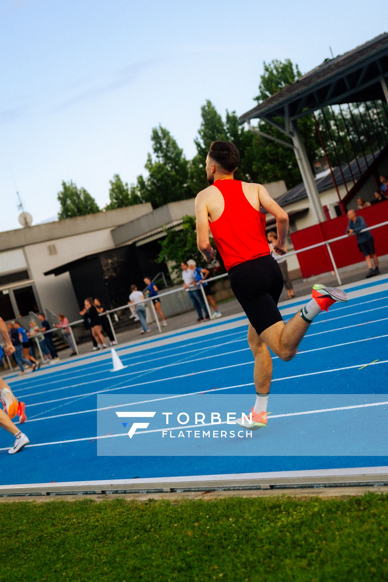Max Nores (TSV Bayer 04 Leverkusen) am 12/07/2025 beim LAV & friends in Tübingen