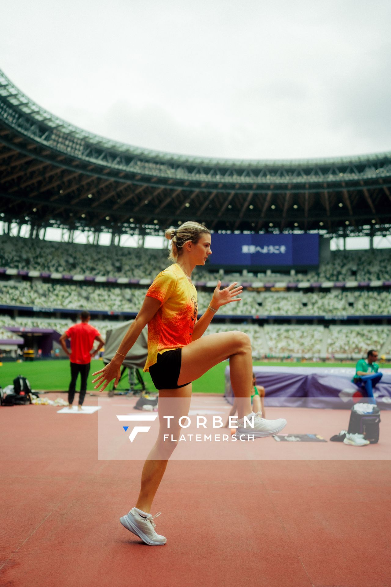Jana Lakner (GER) during the World Athletics Championships on  12.09.2025 in Tokio
