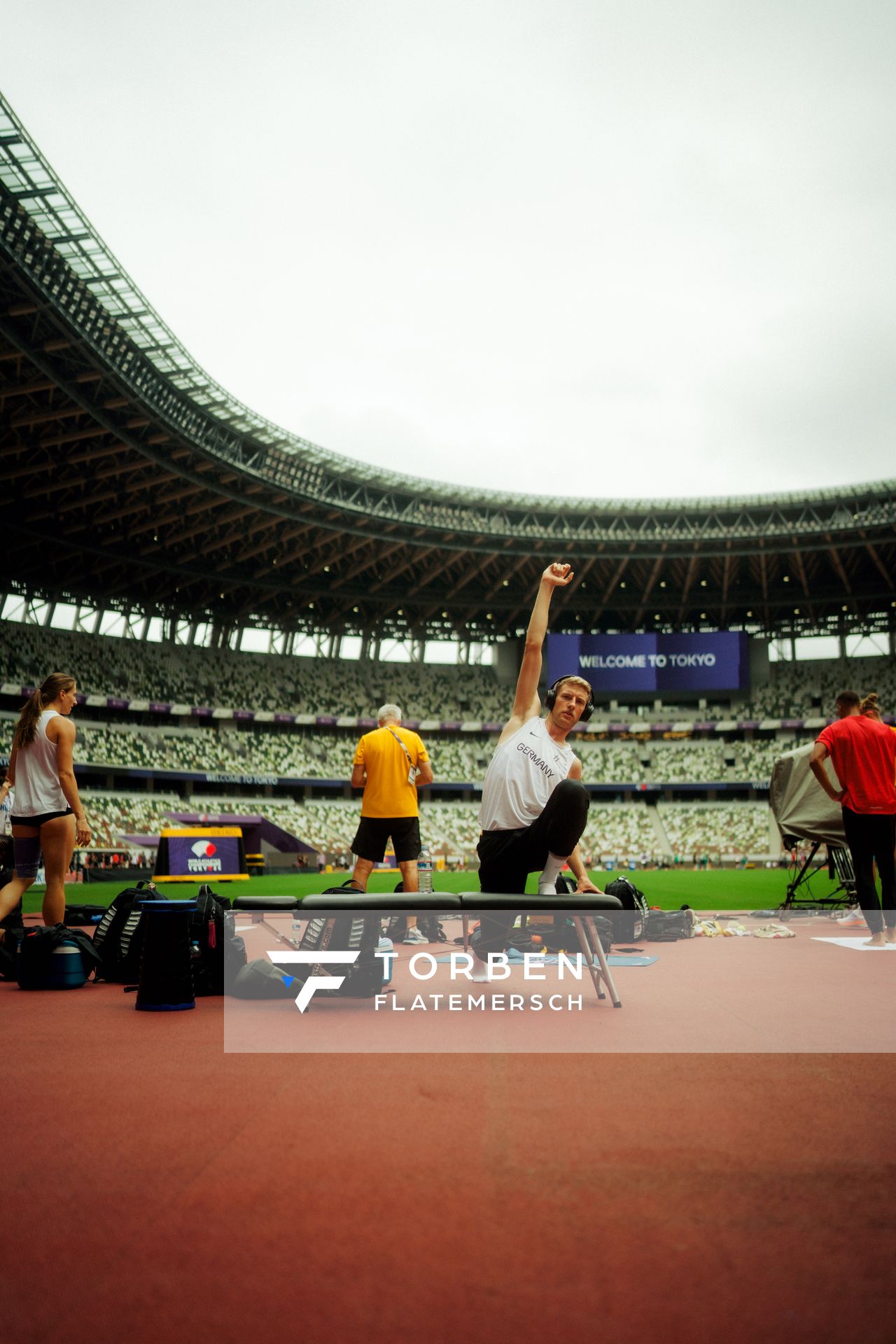 Manuel Sanders (Germany) during the World Athletics Championships on  12.09.2025 in Tokio
