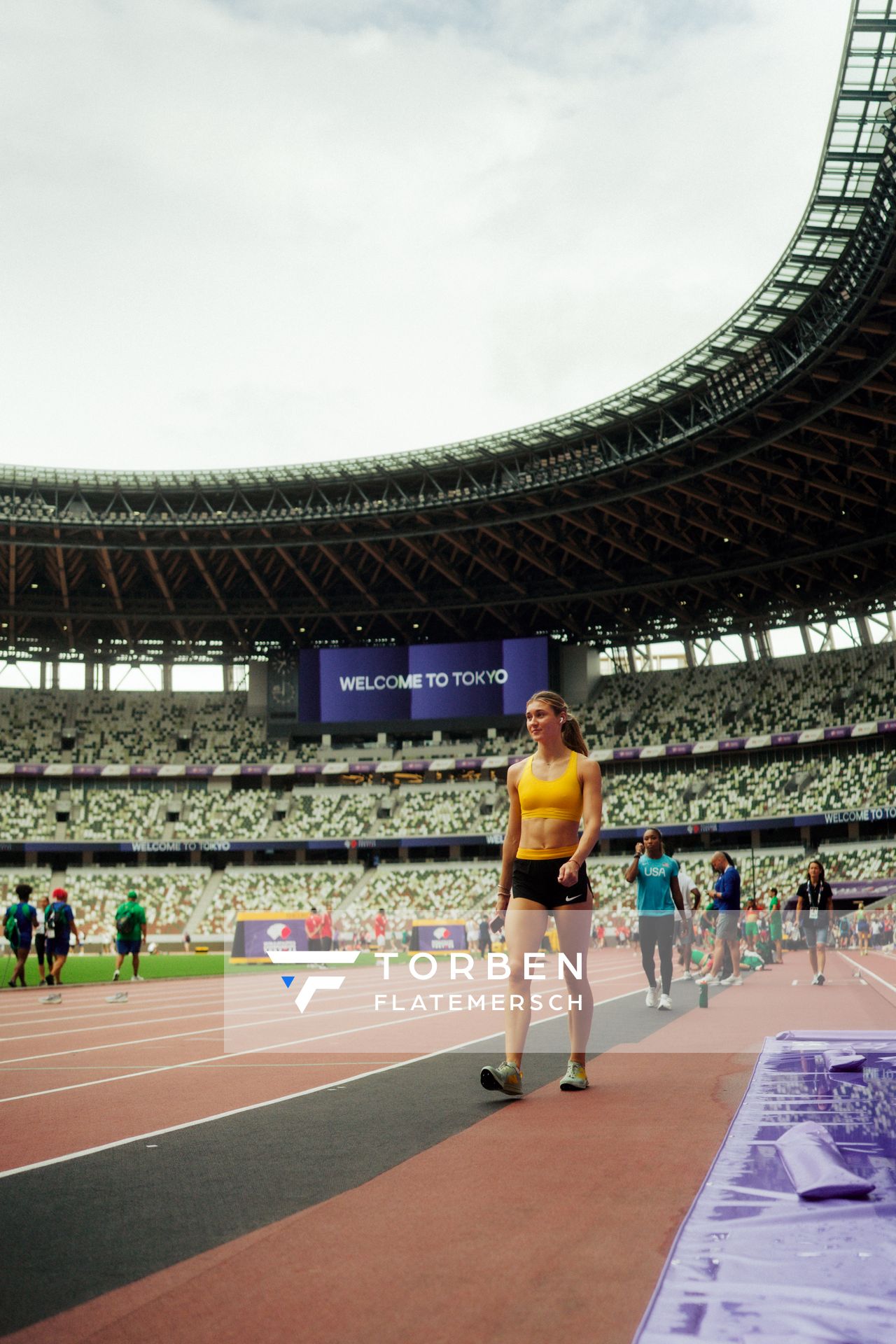 Johanna Martin (GER) during the World Athletics Championships on  12.09.2025 in Tokio
