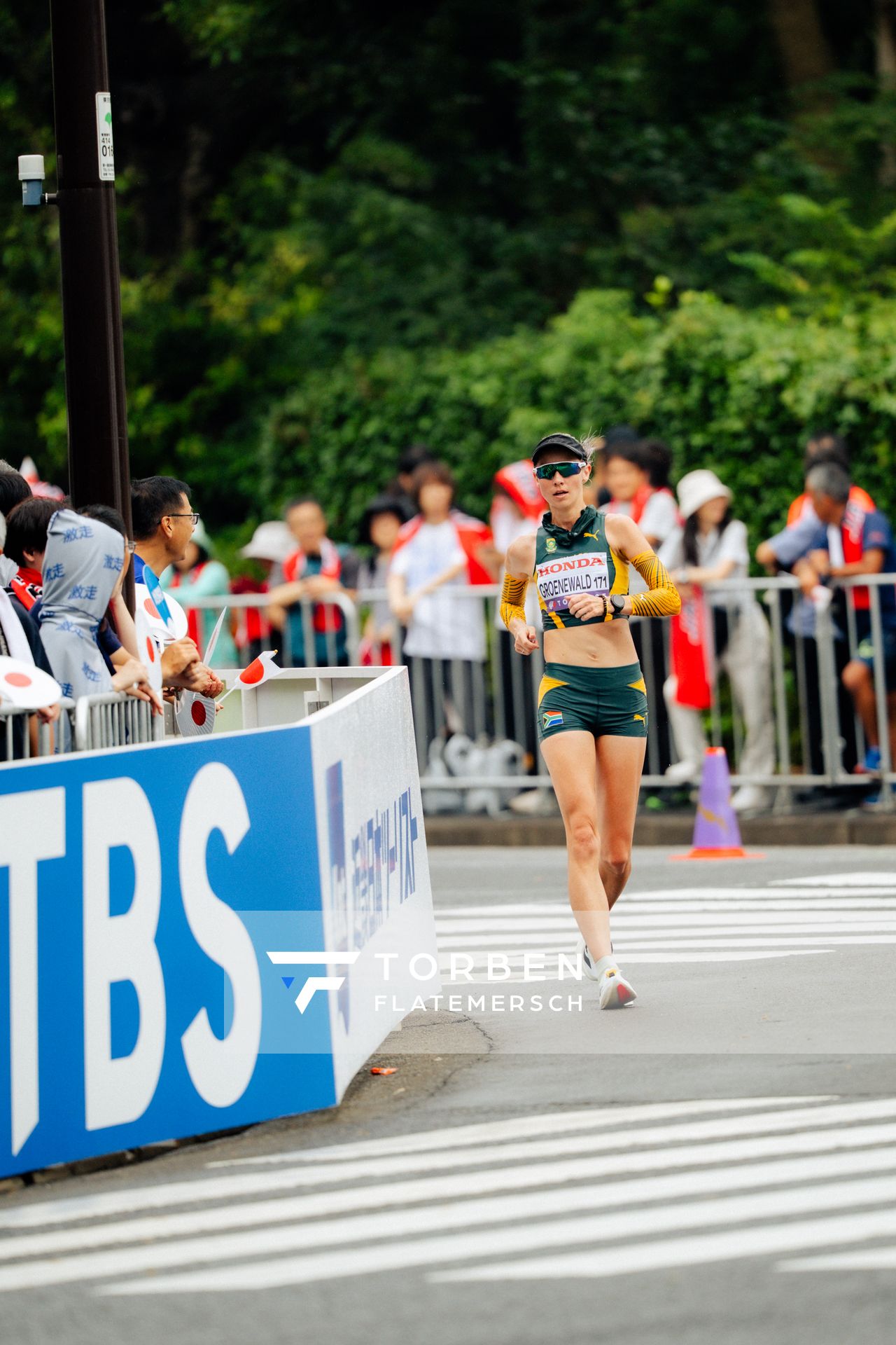 Jessica Groenewald (RSA) during the World Athletics Championships on 13.09.2025 in Tokyo.