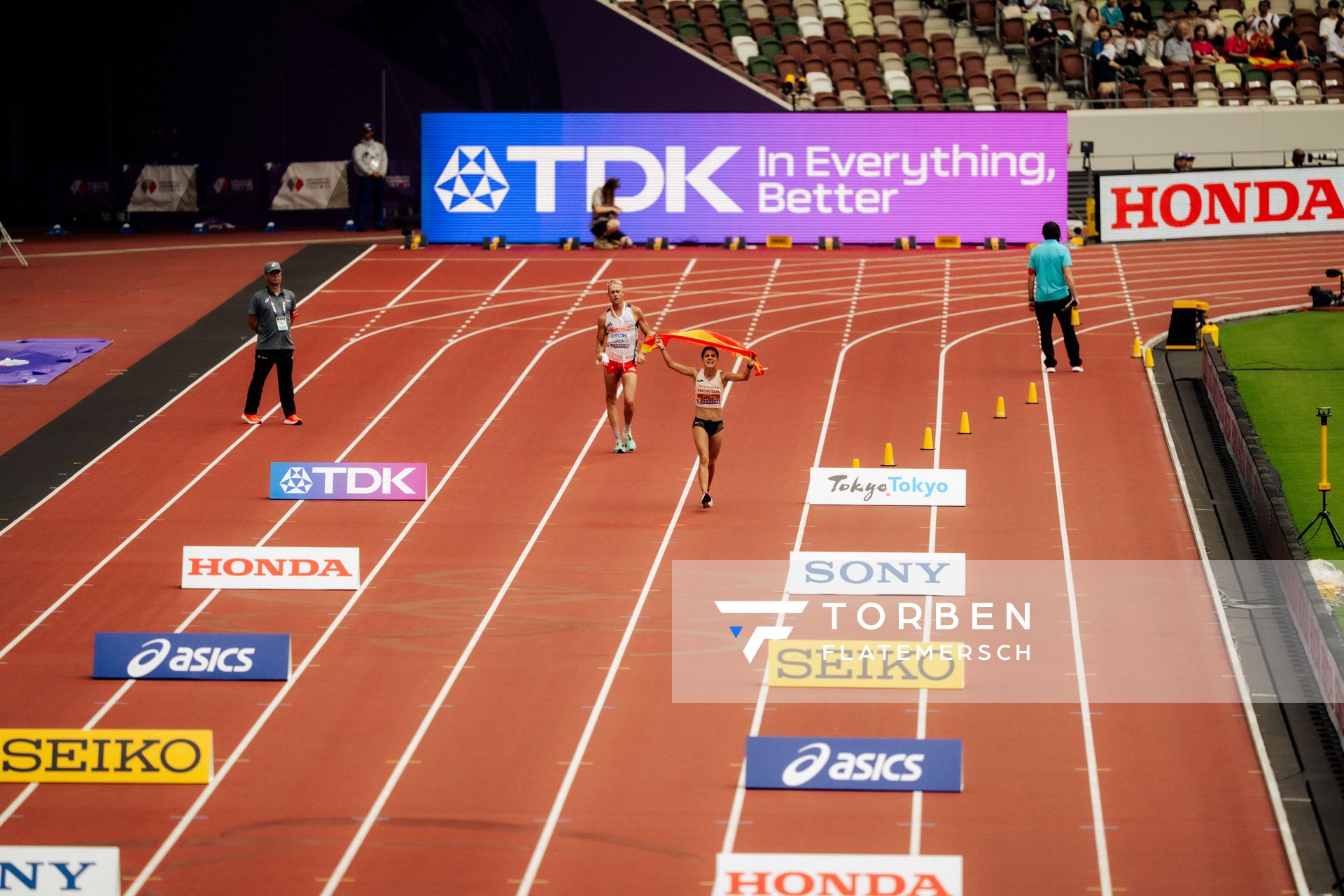 María Pérez (ESP) during the World Athletics Championships on 13.09.2025 in Tokyo.