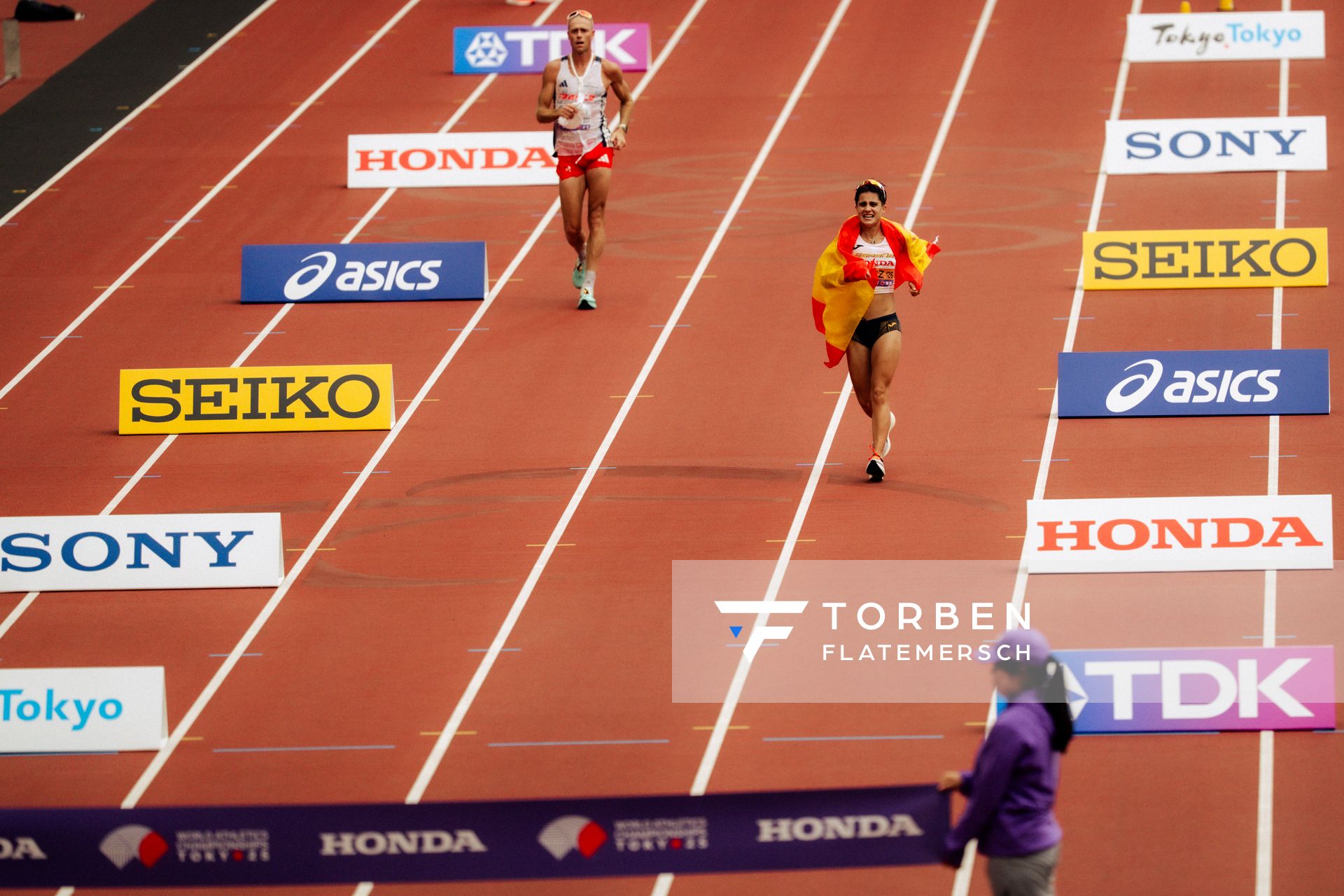 María Pérez (ESP) during the World Athletics Championships on 13.09.2025 in Tokyo.