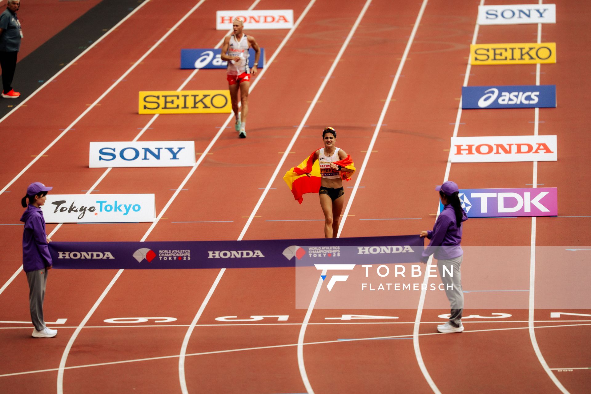 María Pérez (ESP) during the World Athletics Championships on 13.09.2025 in Tokyo.