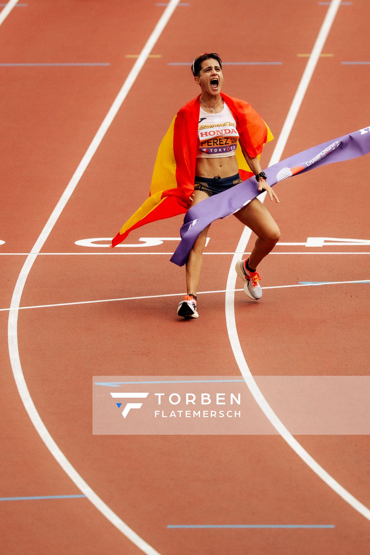 María Pérez (ESP) during the World Athletics Championships on 13.09.2025 in Tokyo.