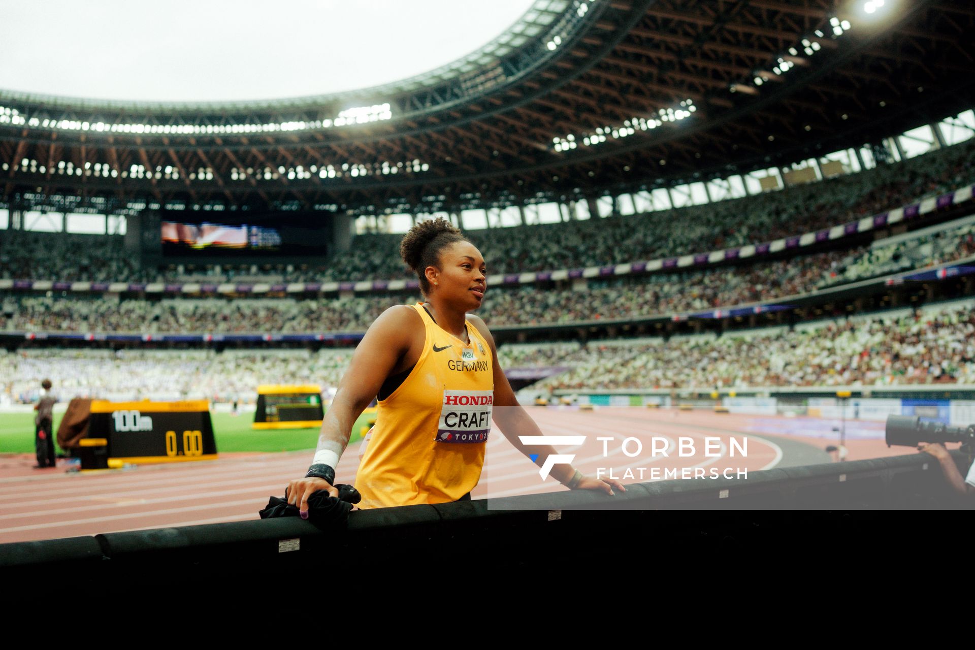 Shanice Craft (GER) during the World Athletics Championships on 13.09.2025 in Tokyo.