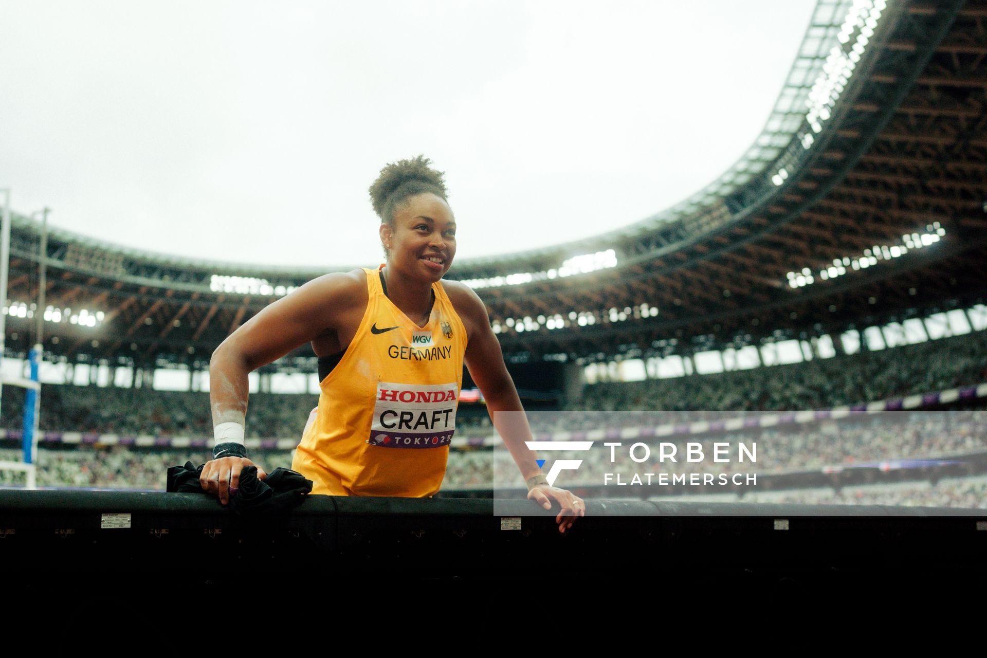 Shanice Craft (GER) during the World Athletics Championships on 13.09.2025 in Tokyo.