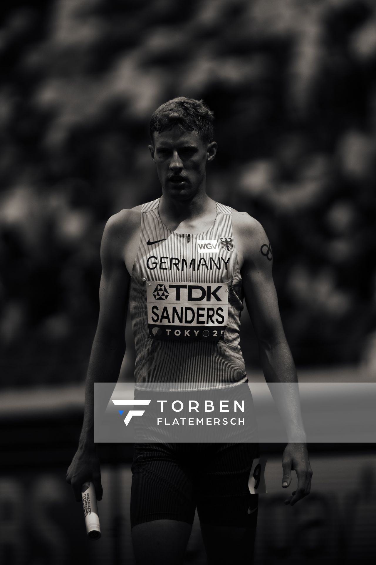 Manuel Sanders (GER) during the World Athletics Championships on 13.09.2025 in Tokyo.