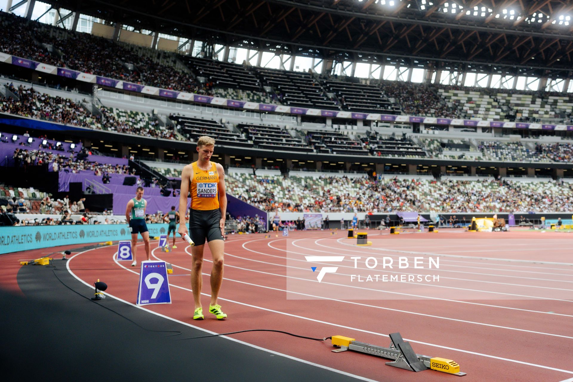 Manuel Sanders (GER) during the World Athletics Championships on 13.09.2025 in Tokyo.