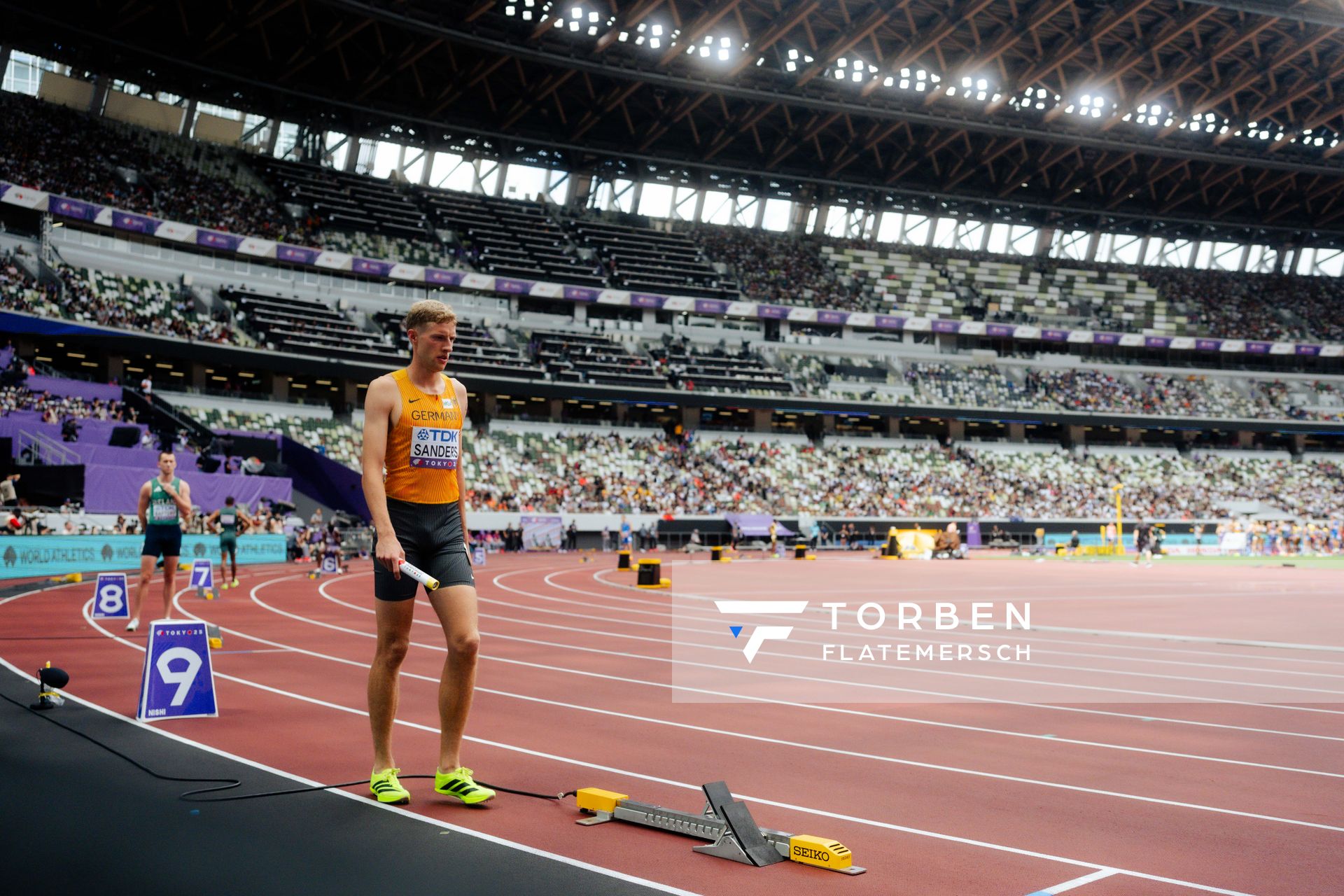 Manuel Sanders (GER) during the World Athletics Championships on 13.09.2025 in Tokyo.