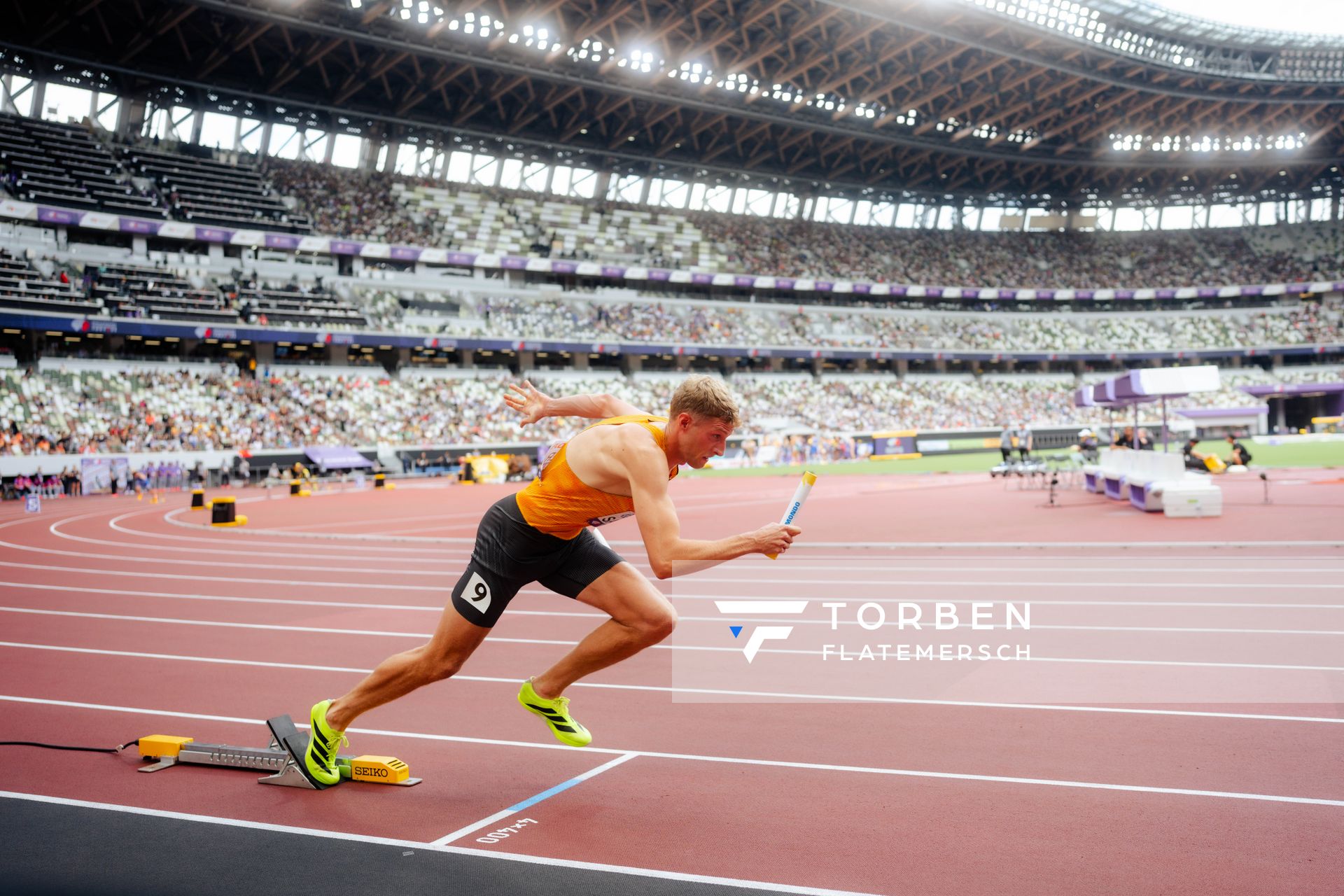 Manuel Sanders (GER) during the World Athletics Championships on 13.09.2025 in Tokyo.