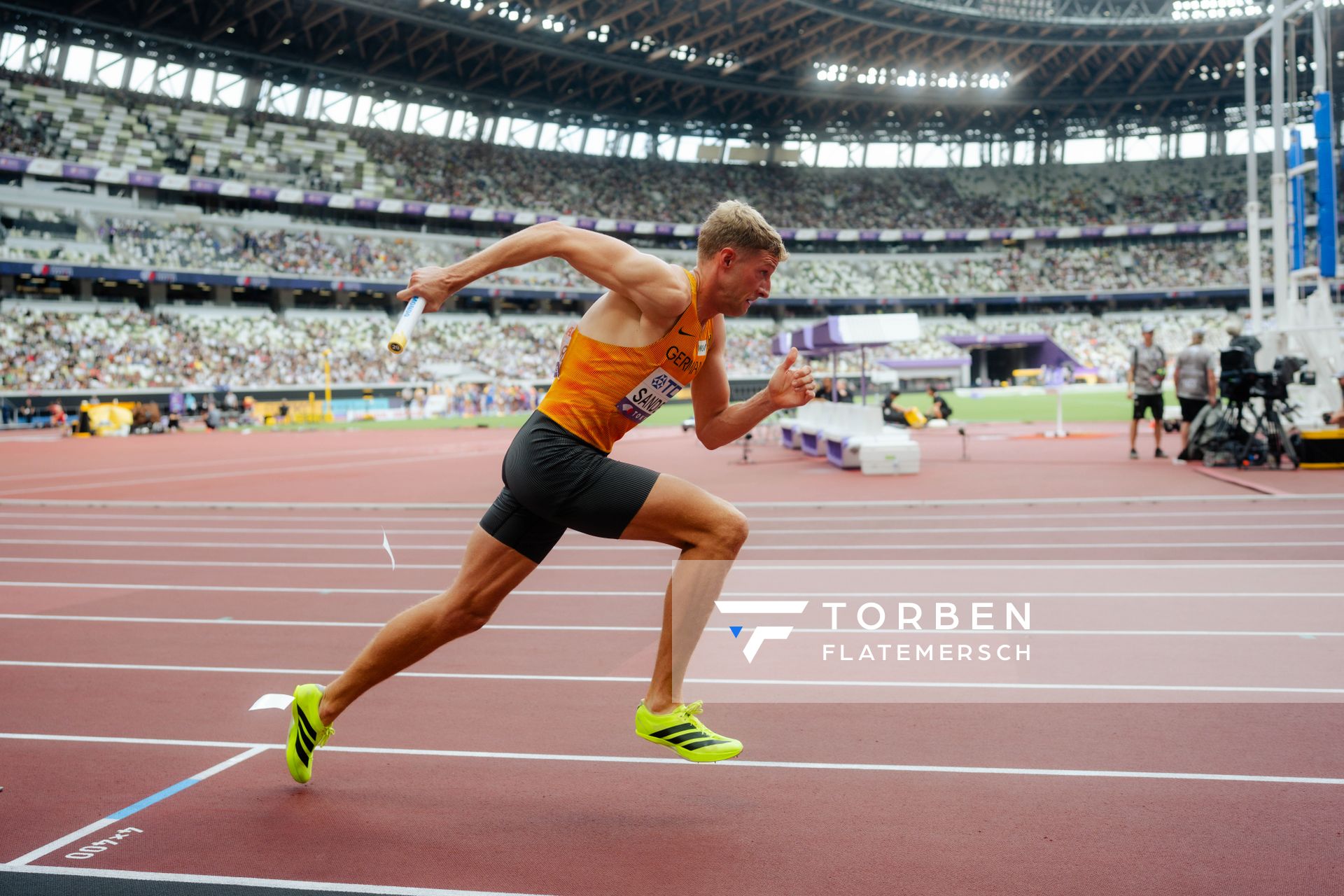 Manuel Sanders (GER) during the World Athletics Championships on 13.09.2025 in Tokyo.