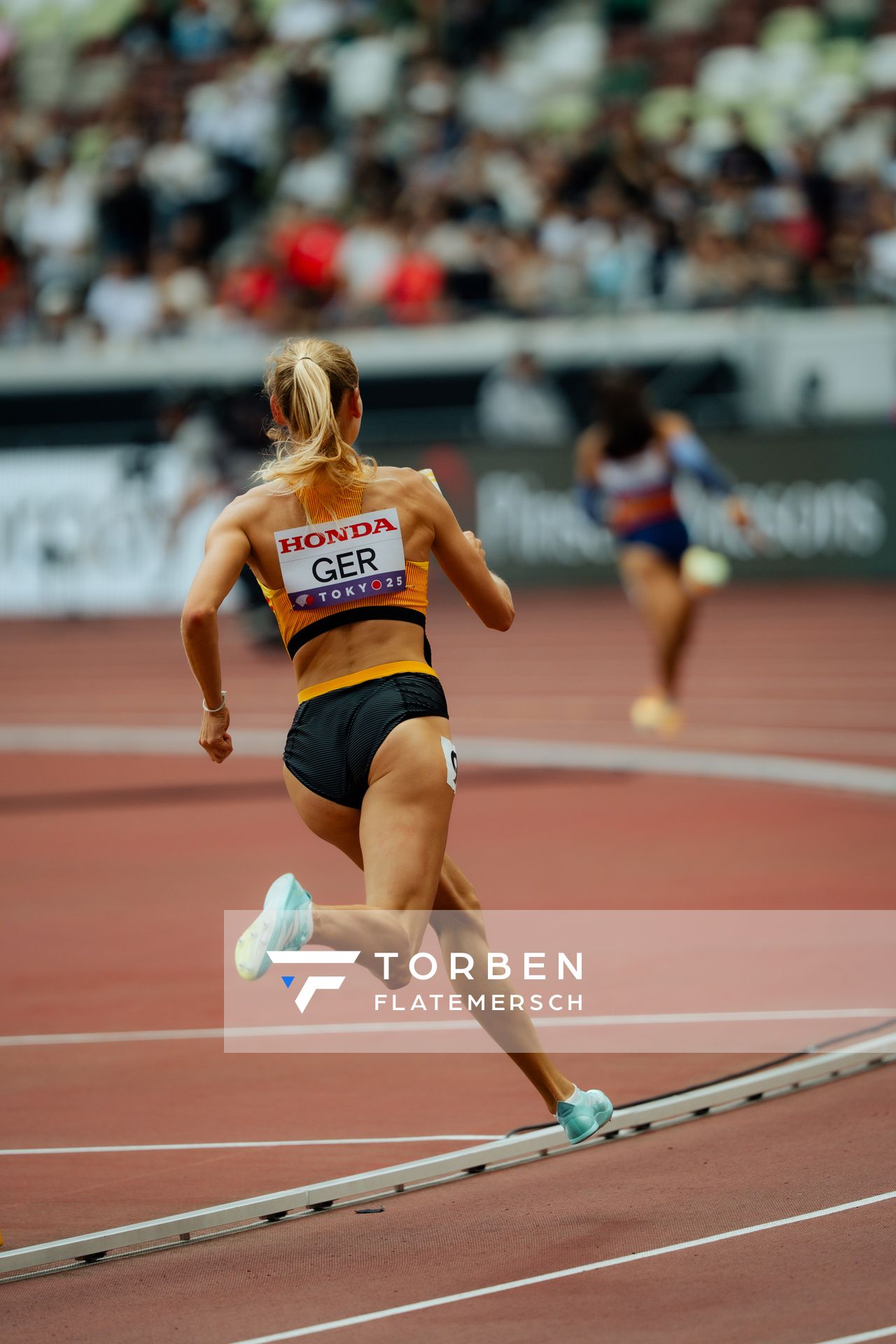 Elisa Lechleitner (GER) during the World Athletics Championships on 13.09.2025 in Tokyo.