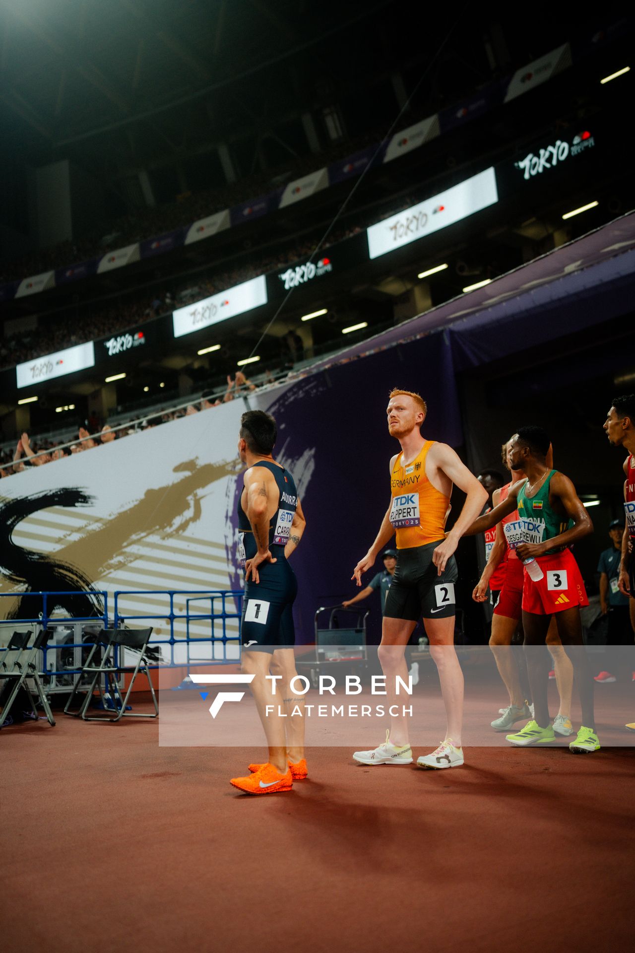 Frederik Ruppert (GER) during the World Athletics Championships on 13.09.2025 in Tokyo.