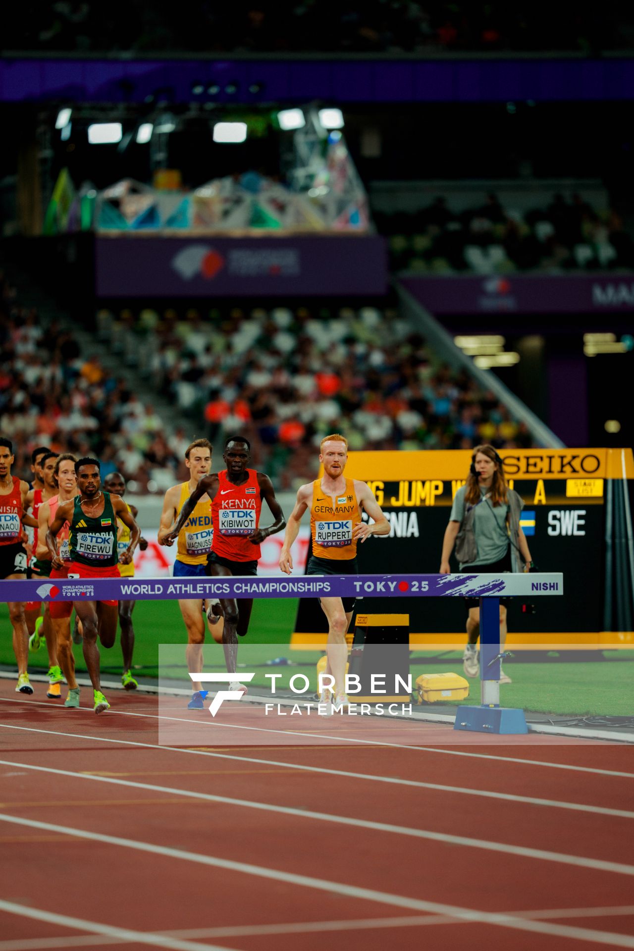 Frederik Ruppert (GER) during the World Athletics Championships on 13.09.2025 in Tokyo.