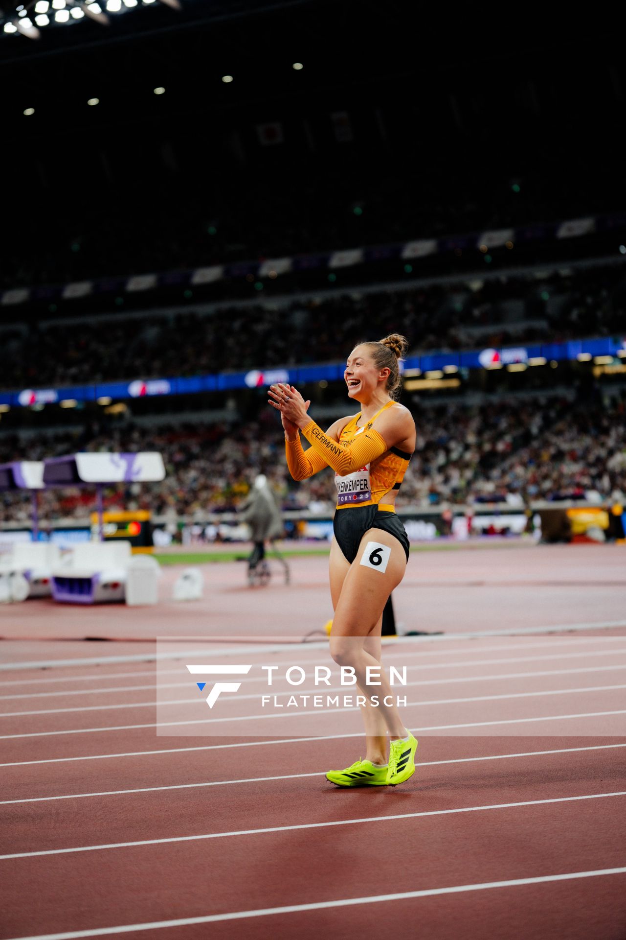 Gina Lückenkemper (GER) during the World Athletics Championships on 13.09.2025 in Tokyo.