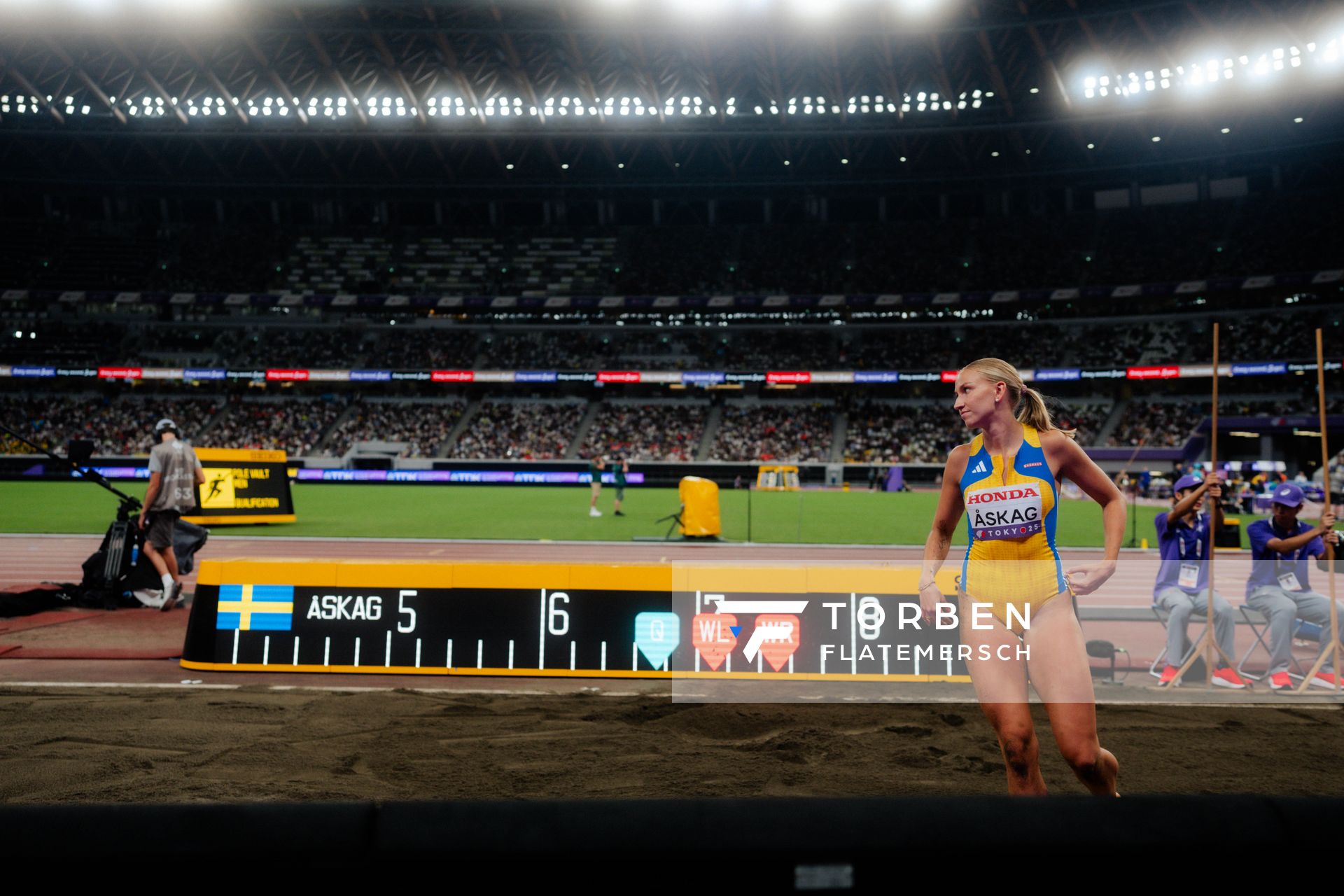 Maja Åskag (SWE) during the World Athletics Championships on 13.09.2025 in Tokyo.