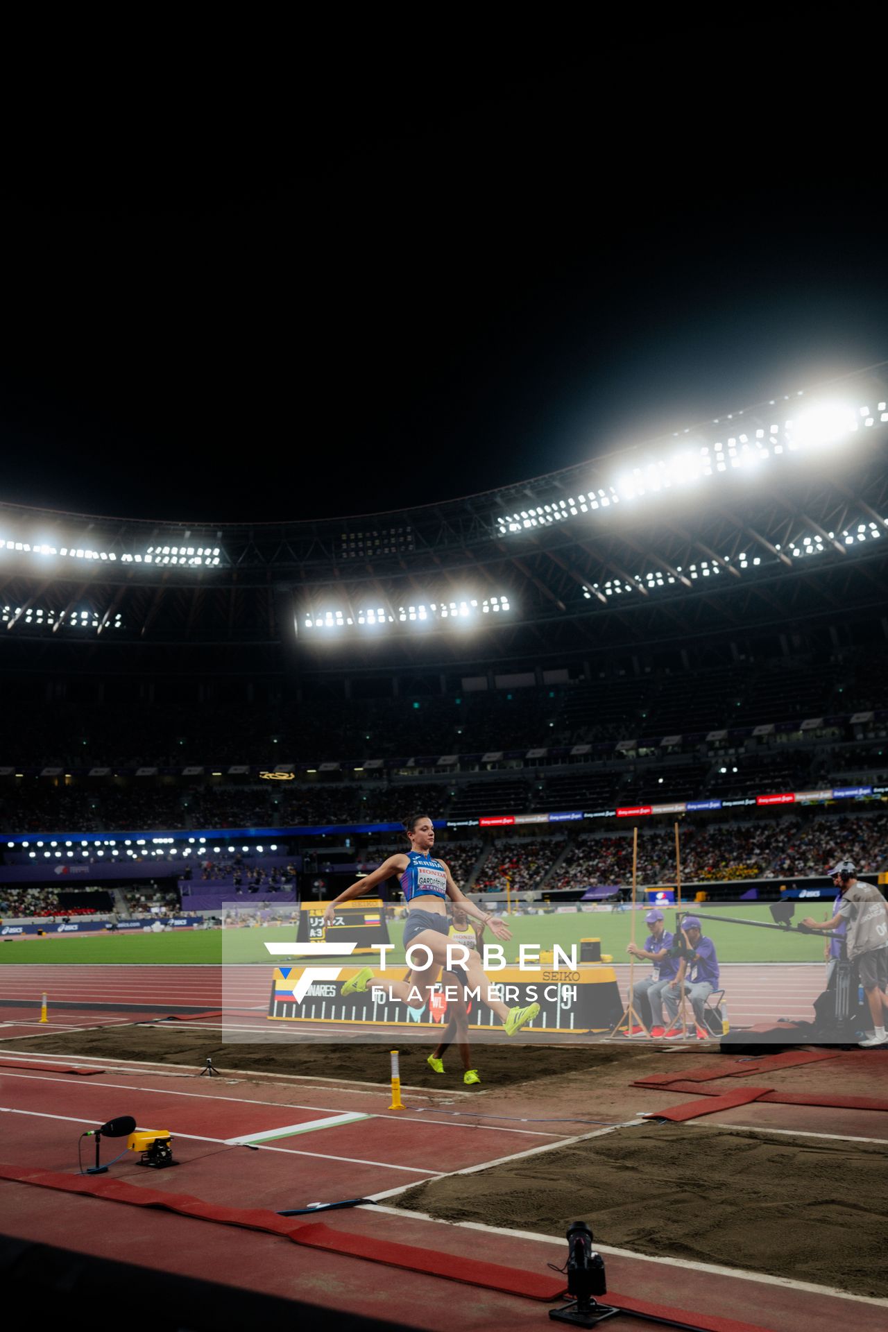 Milica GARDAŠEVIĆ (SRB) during the World Athletics Championships on 13.09.2025 in Tokyo.