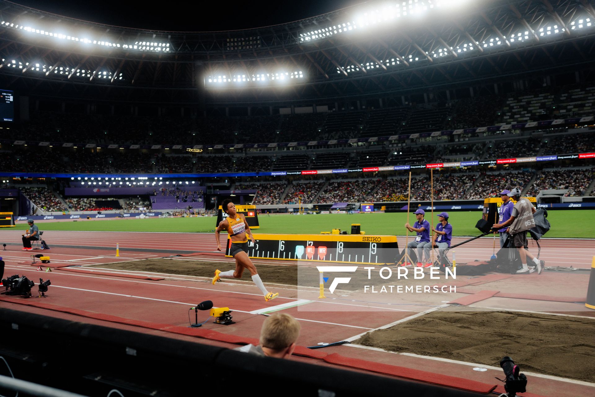 Malaika Mihambo (GER) during the World Athletics Championships on 13.09.2025 in Tokyo.