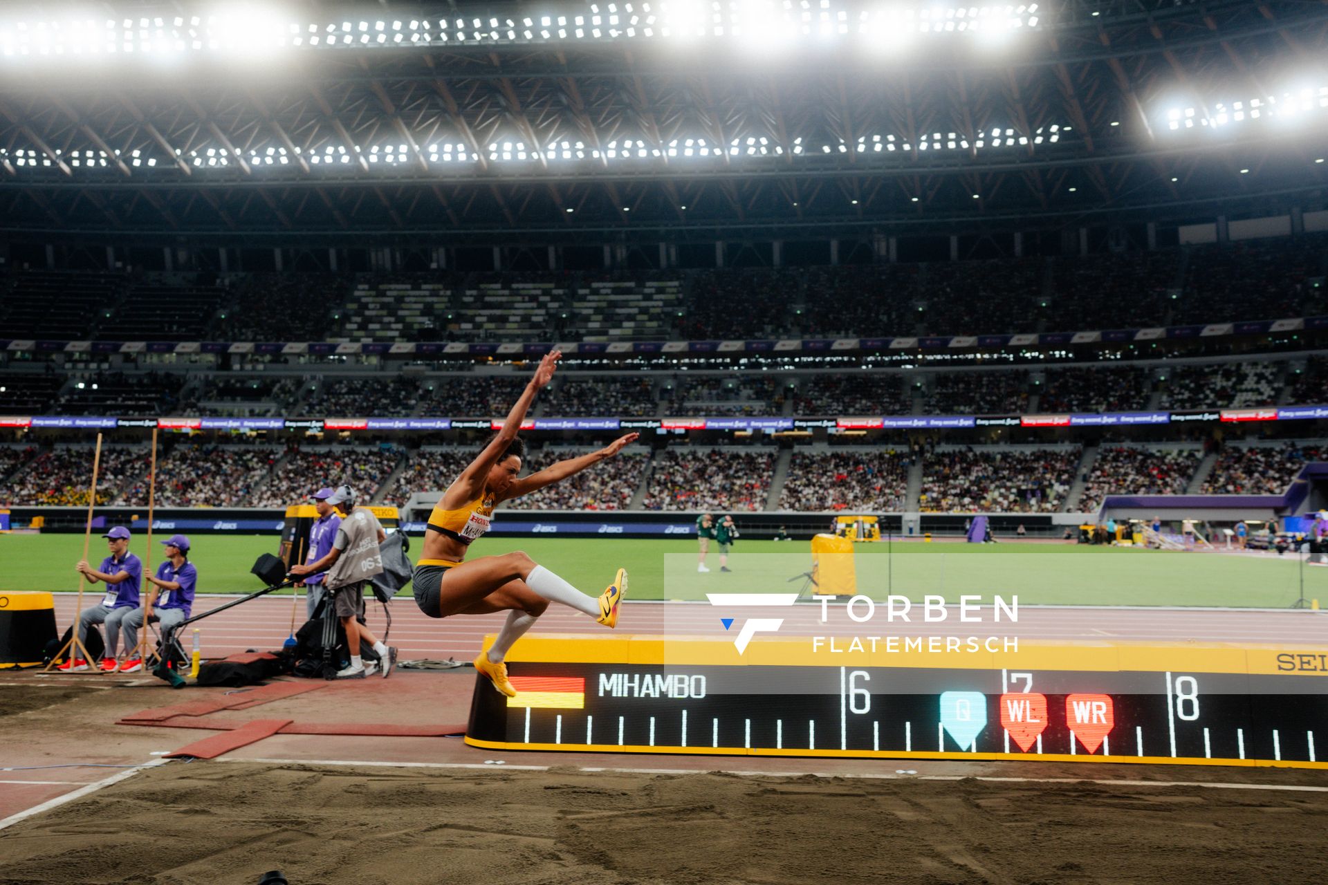 Malaika Mihambo (GER) during the World Athletics Championships on 13.09.2025 in Tokyo.