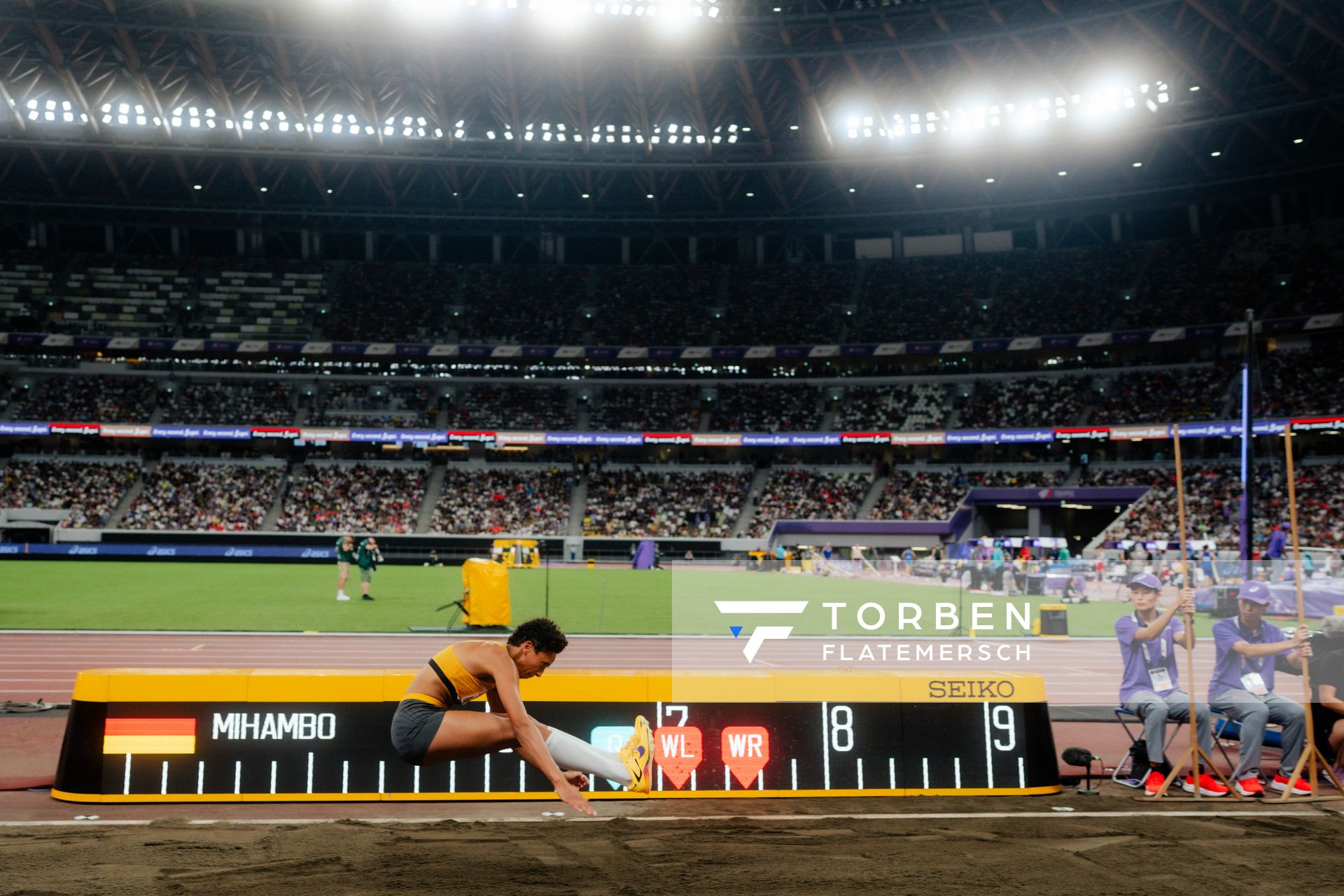 Malaika Mihambo (GER) during the World Athletics Championships on 13.09.2025 in Tokyo.