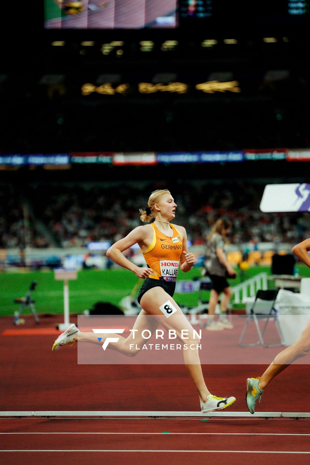 Jolanda Kallabis (GER) during the World Athletics Championships on 13.09.2025 in Tokyo.