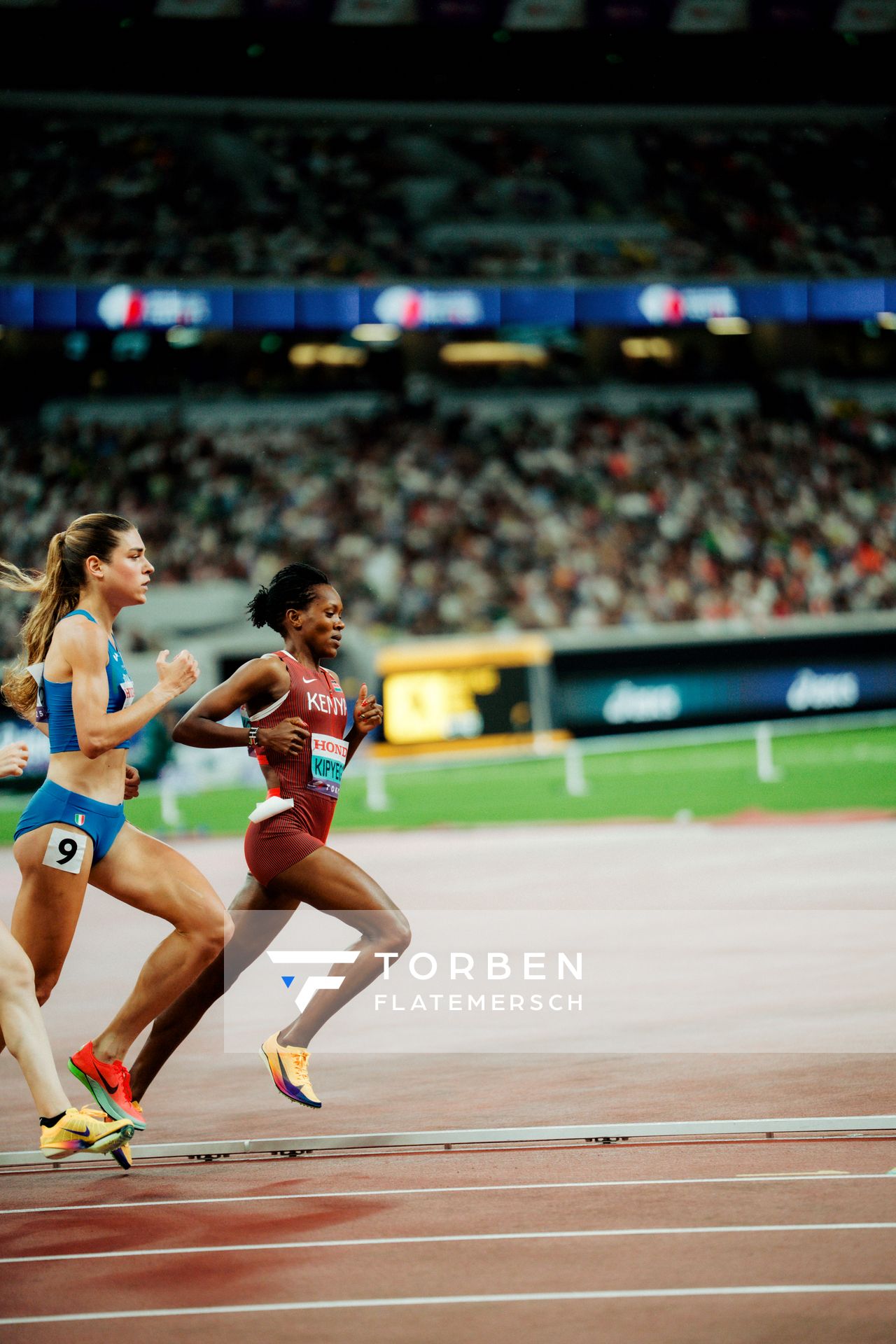 Faith Kipyegon (KEN) during the World Athletics Championships on 13.09.2025 in Tokyo.